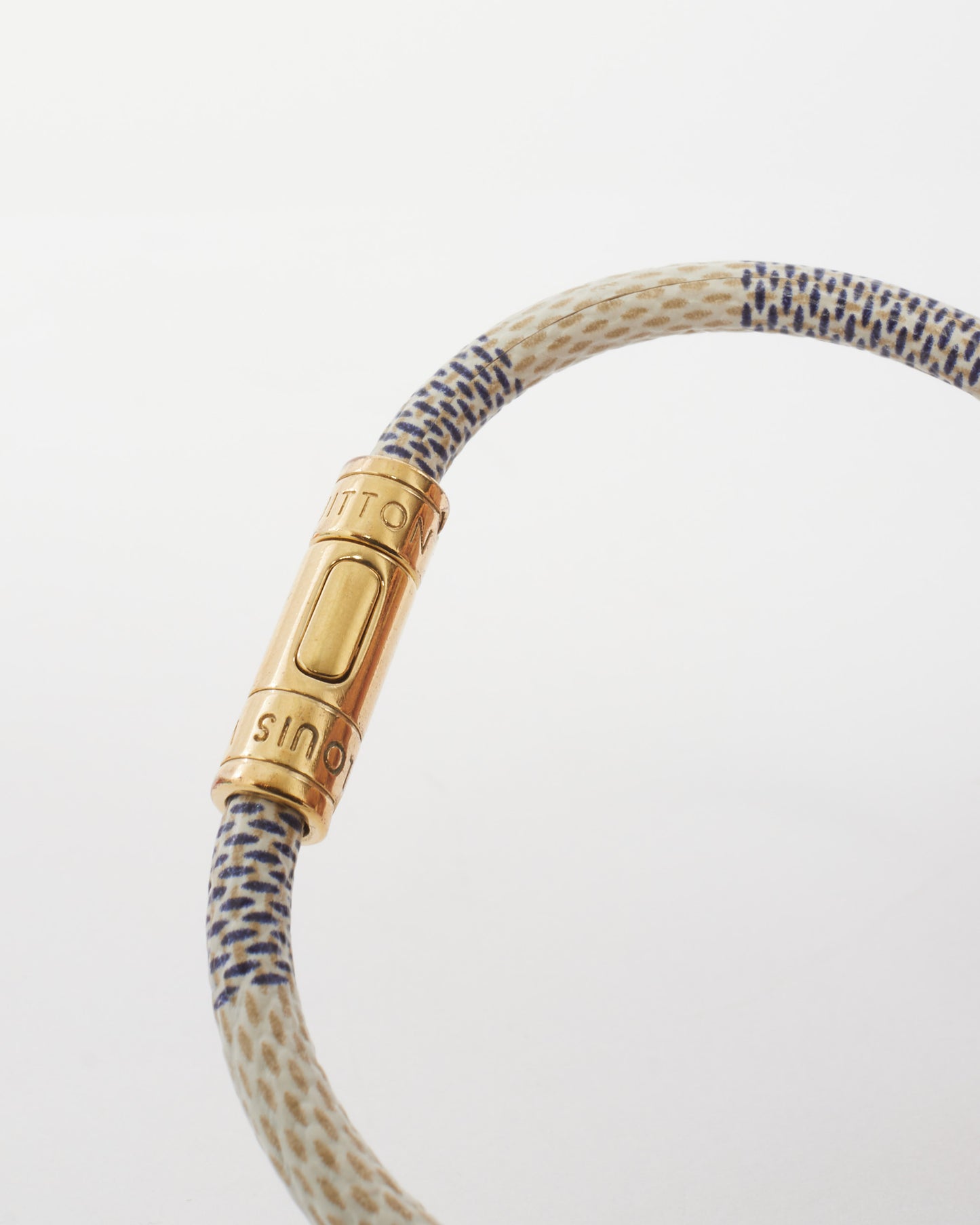 Louis Vuitton Damier Azur Keep It Bracelet
