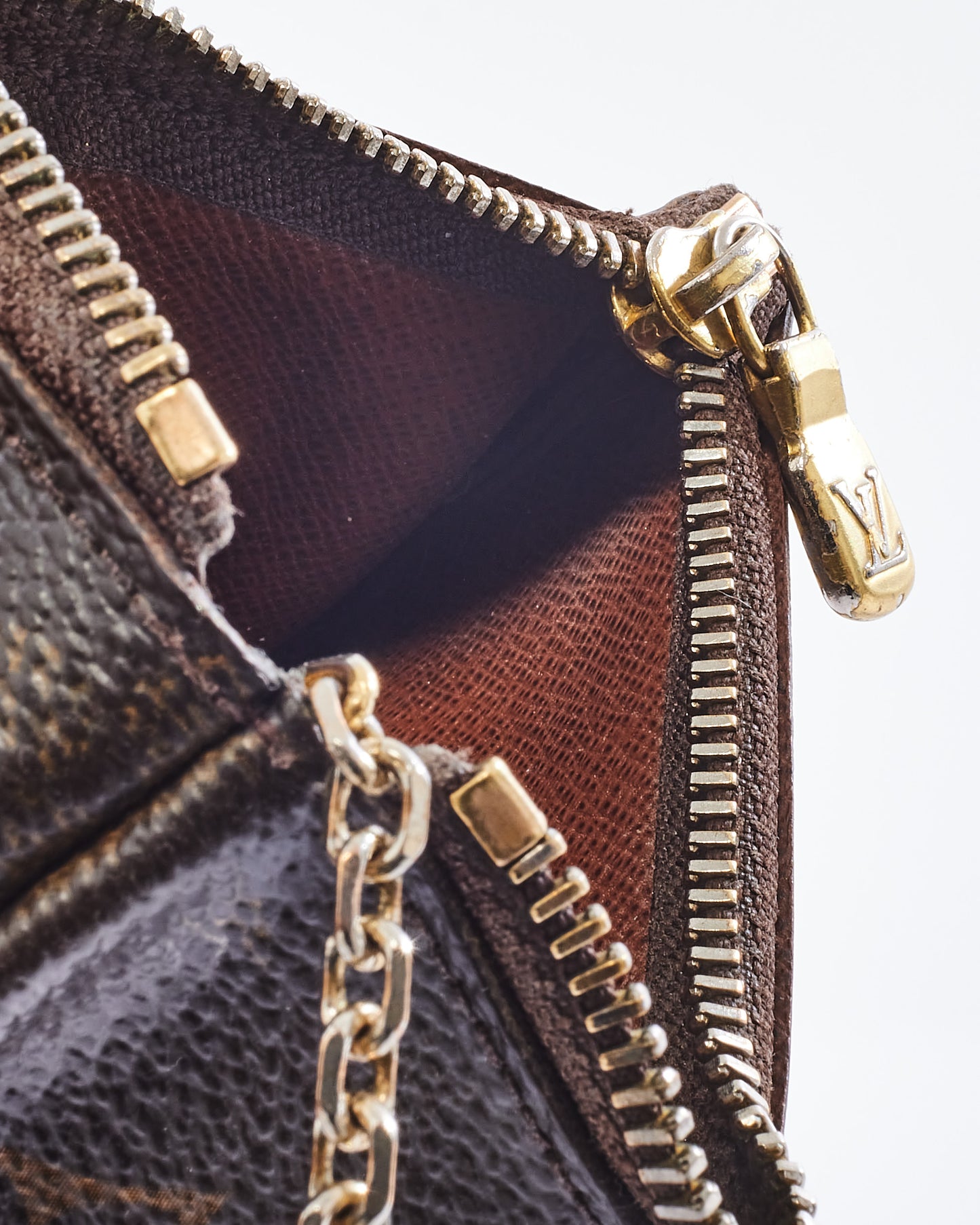 Louis Vuitton Monogram Canvas Key Ring Pouch