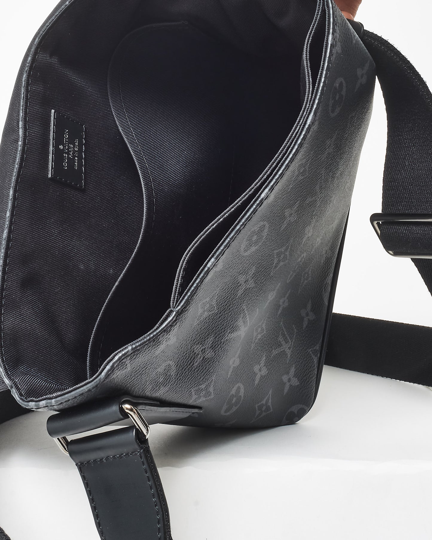 Louis Vuitton Monogram Coated Canvas Eclipse District PM Crossbody Bag