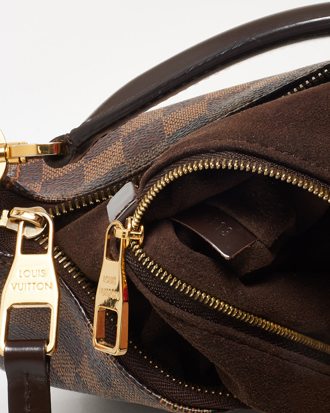 Louis Vuitton Damier Ebene Coated Canvas Portobello PM Shoulder Bag