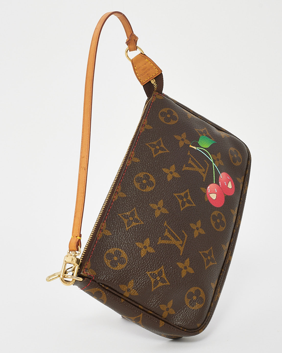 Louis Vuitton Monogram Canvas Cherry Print Edition Pochette Accessoires