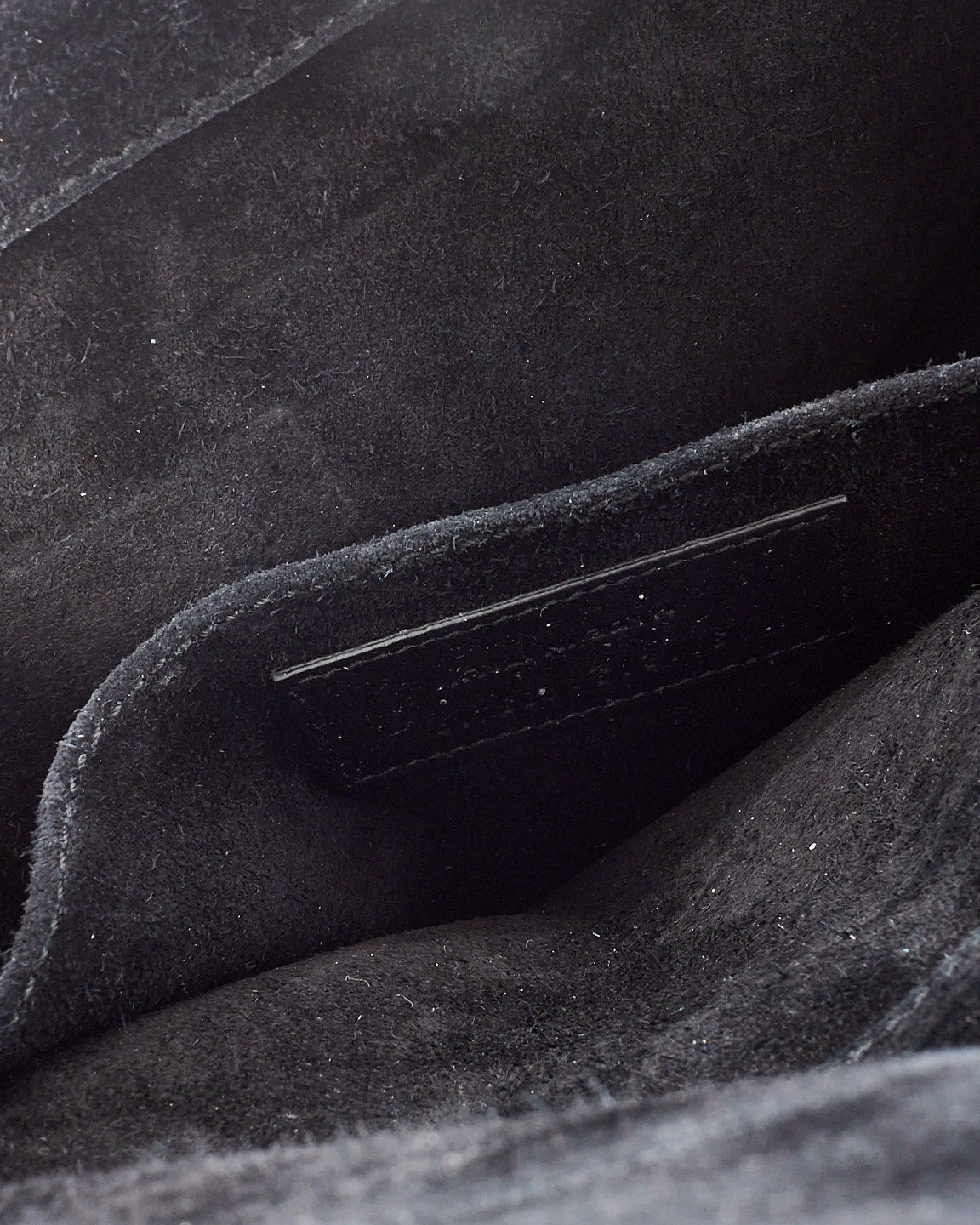 Saint Laurent Black Leather Classic Y Ligne Clutch