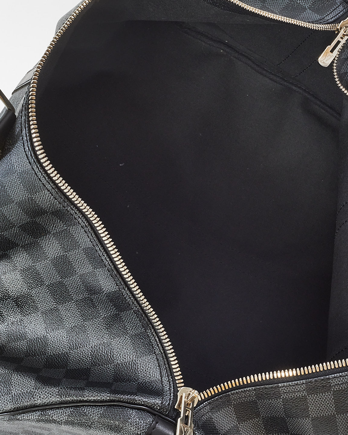 Sac Keepall Bandoulière 55 en toile Damier Graphite Louis Vuitton