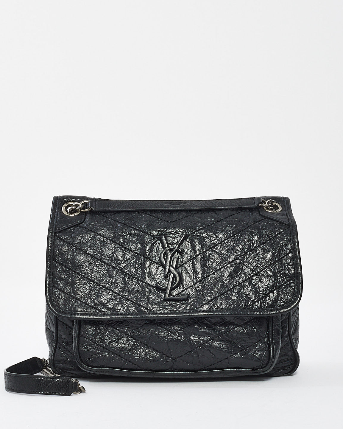 Leather Shoulder Bag Ysl Niki Medium In Vintage Leather Explore A