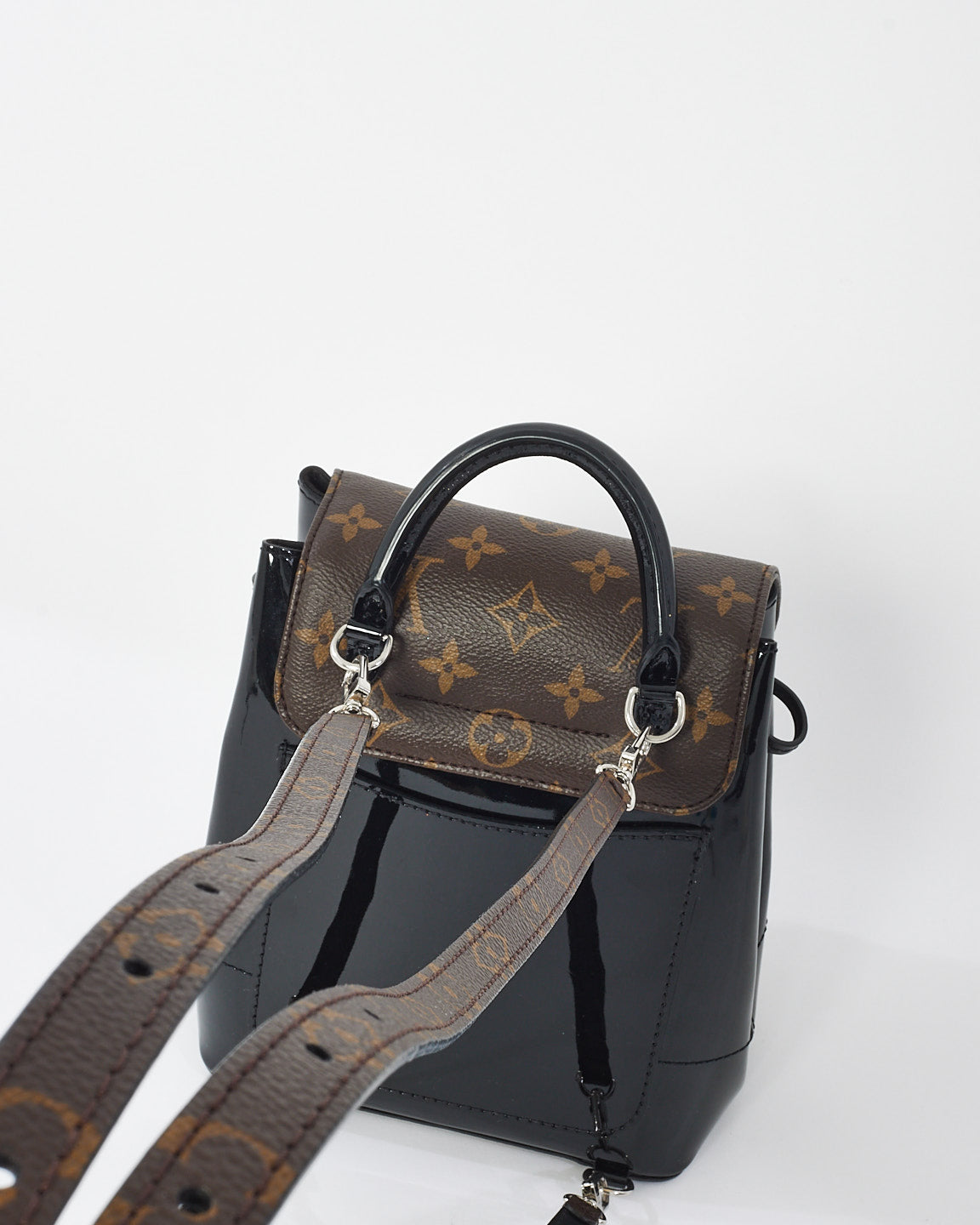 Louis Vuitton Monogram Canvas & Patent Leather Hot Springs Backpack