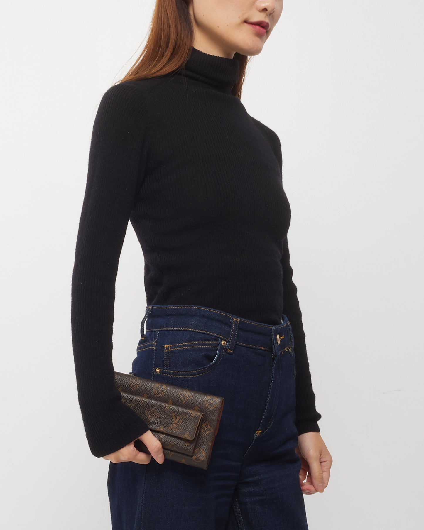 Louis Vuitton Monogram Canvas Sarah Wallet