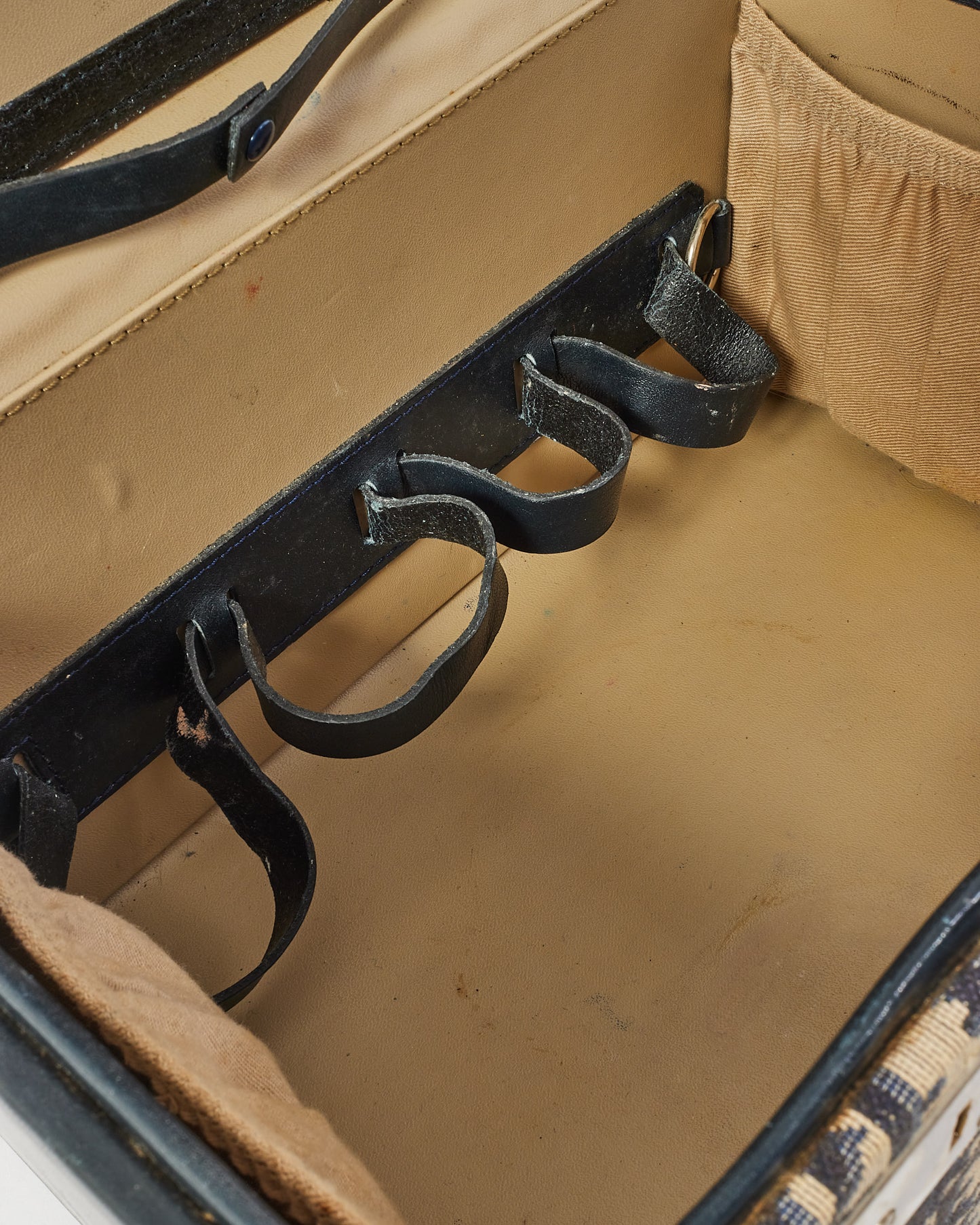 Dior Blue Oblique Canvas Vanity Case