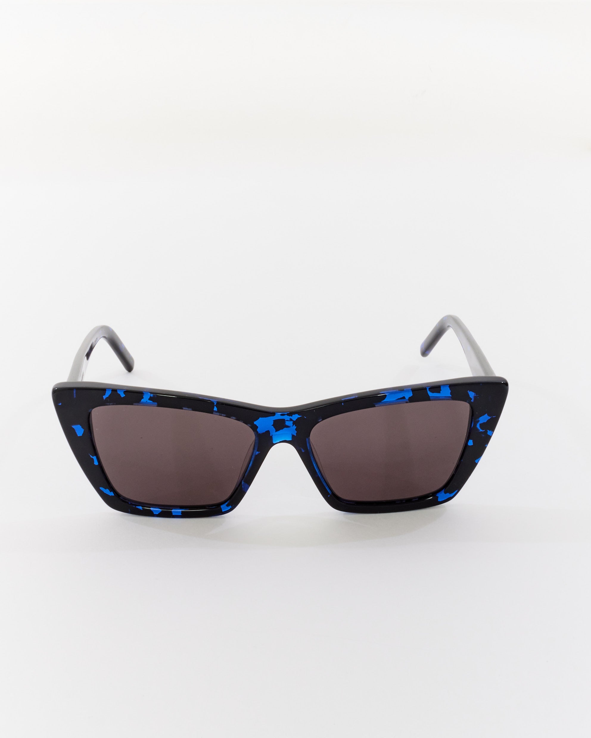 Saint Laurent SL 276 MICA 009 Sunglasses - Blue Havana/Black SAINT LAURENT NEW SAINT LAURENT SL 276 MICA 009 BLACK SL276  main image 3