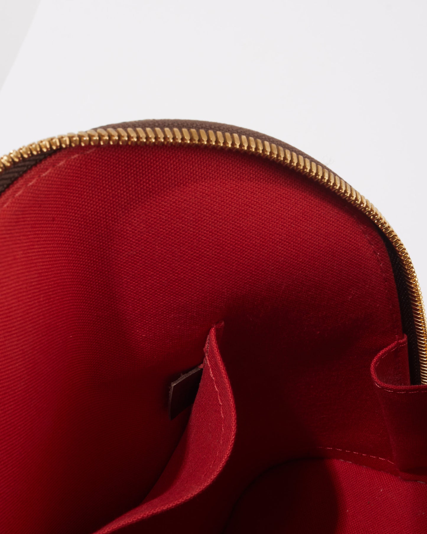 Louis Vuitton Damier Ebene Canvas Alma PM Bag