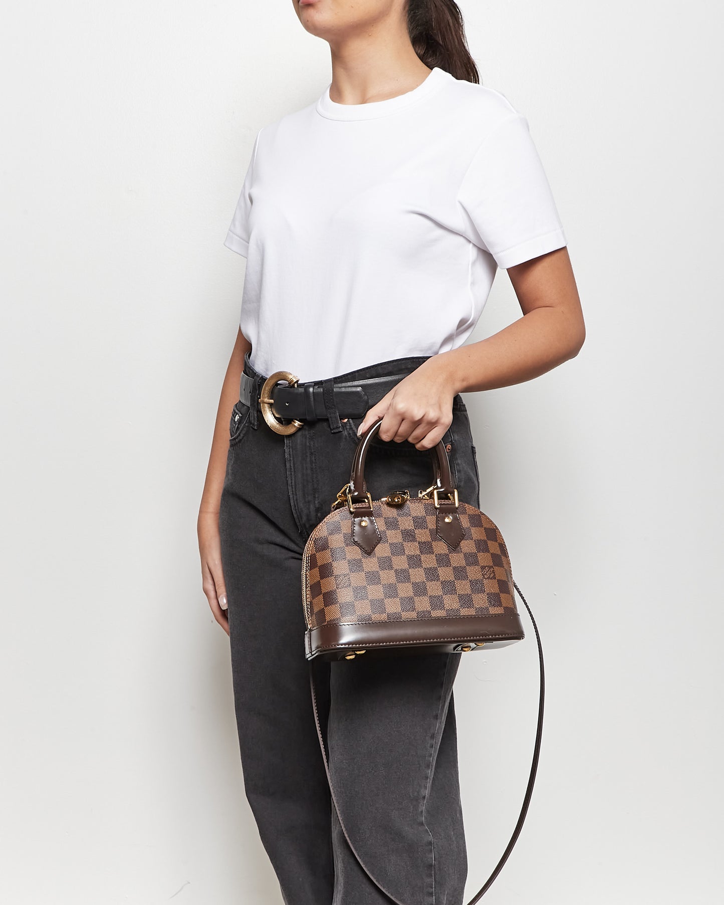 Louis Vuitton Damier Ébène Alma BB