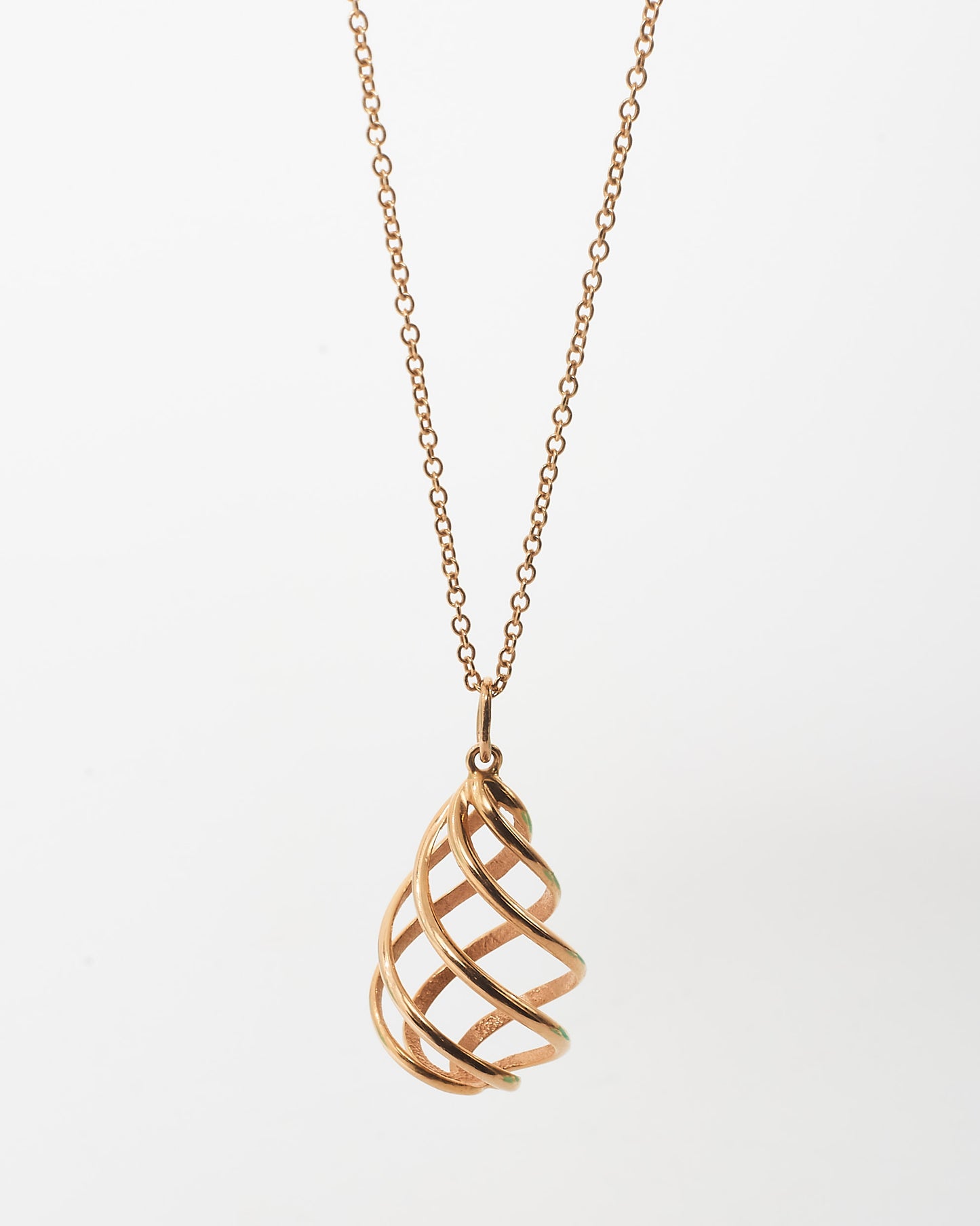 Tiffany & Co. 18K Gold Venezia Luce Paloma Picasso Spiral Necklace