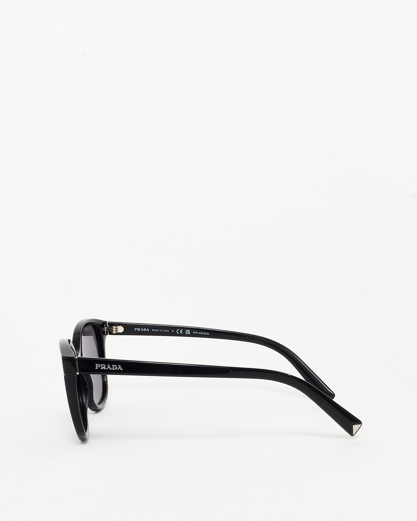 Prada Black Acetate SPR22Z Wayfarer Sunglasses