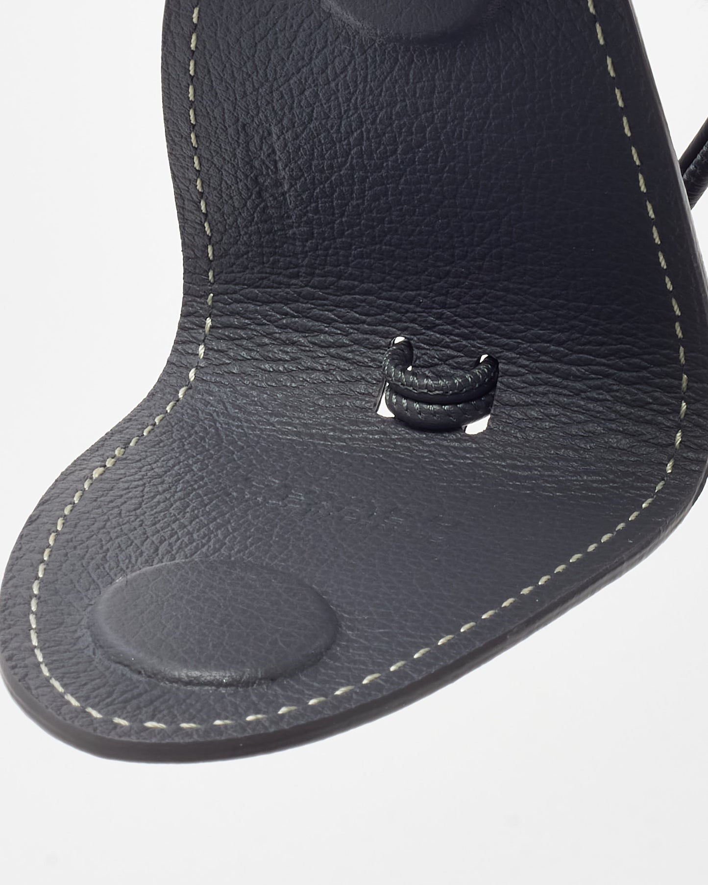 Goyard Grey Leather Croc Universel Bag Clip