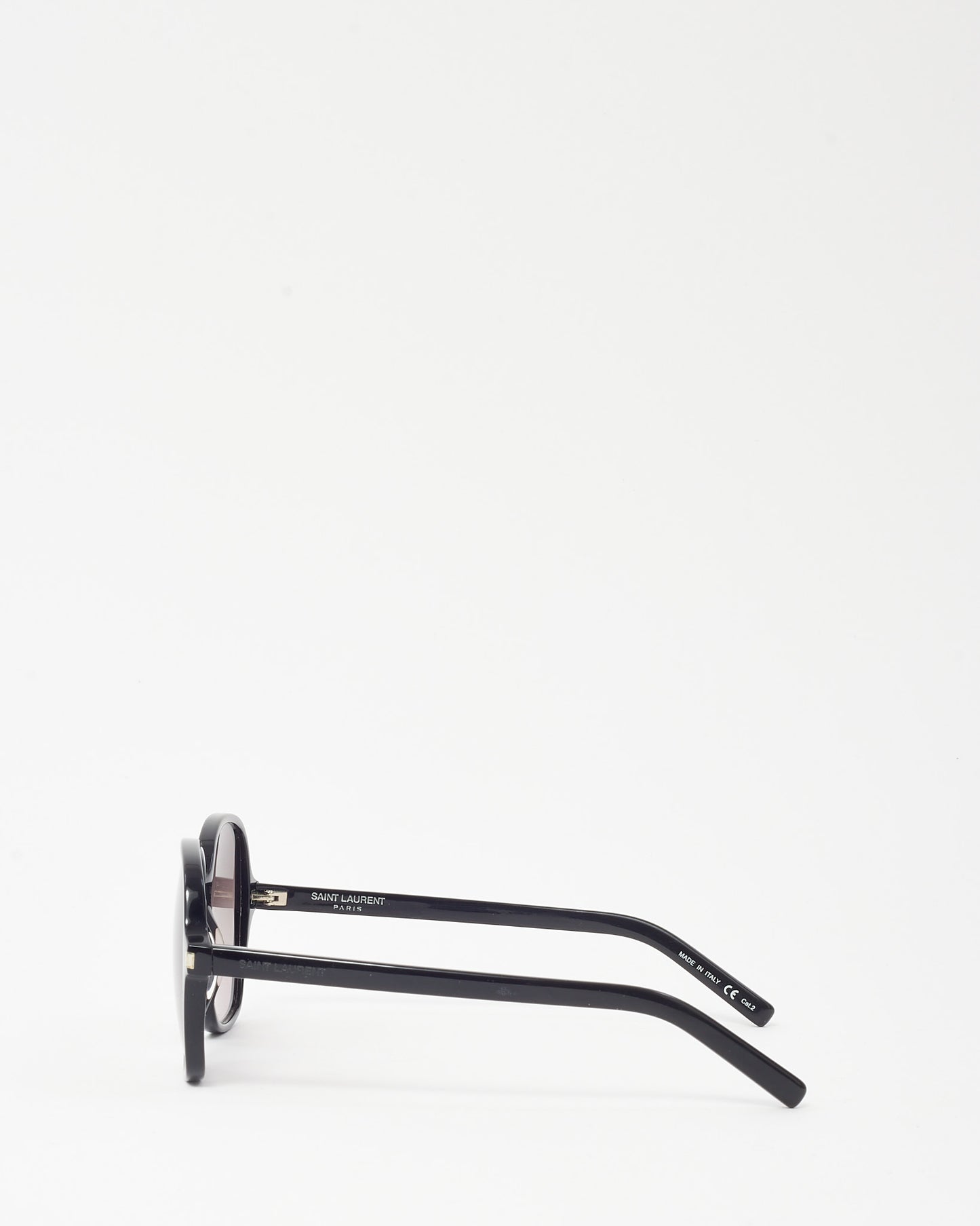 Saint Laurent Black Classic 8 Soft Square Sunglasses