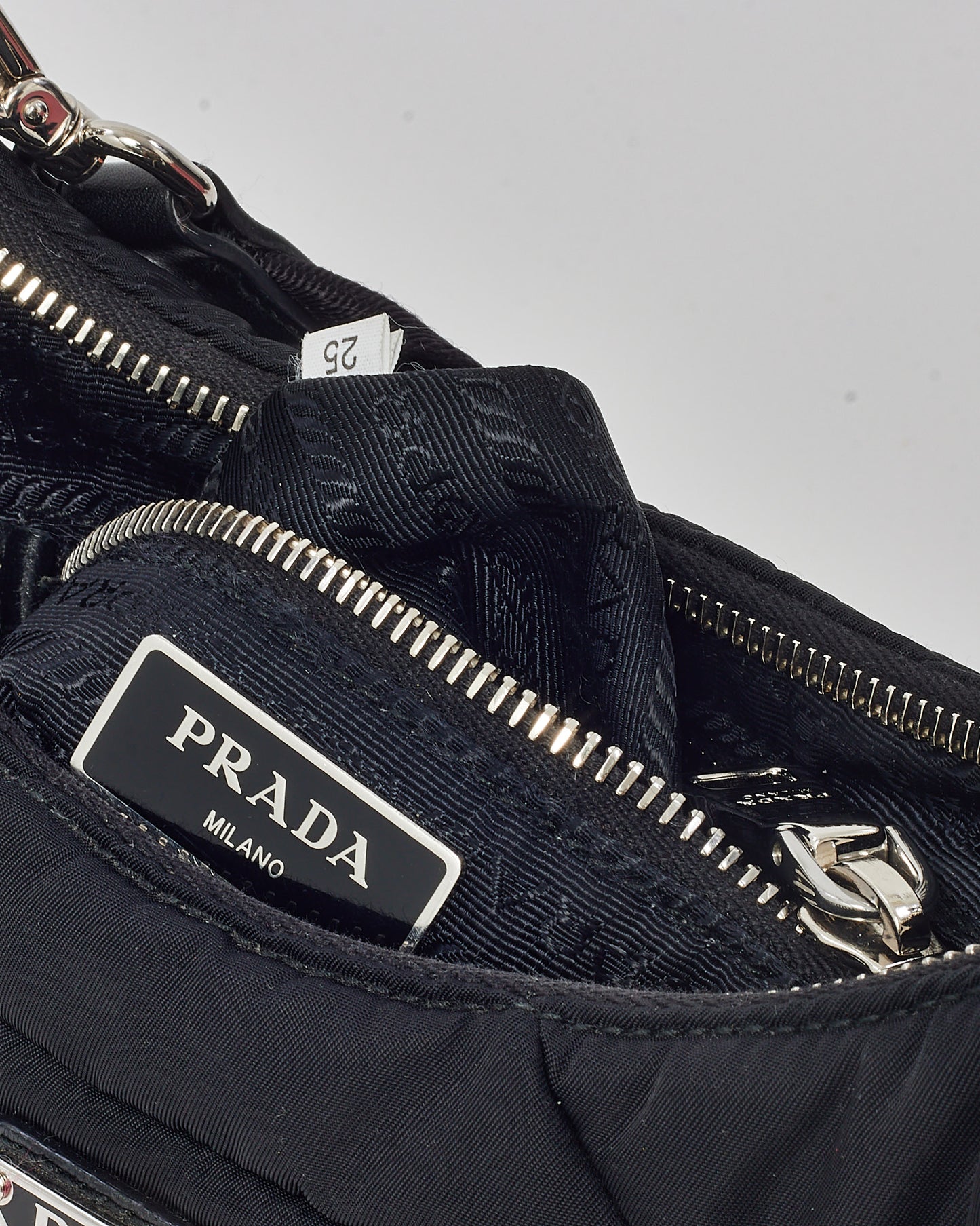 Prada Black Padded Re-Nylon 2005 Re-Edition Crossbody Bag