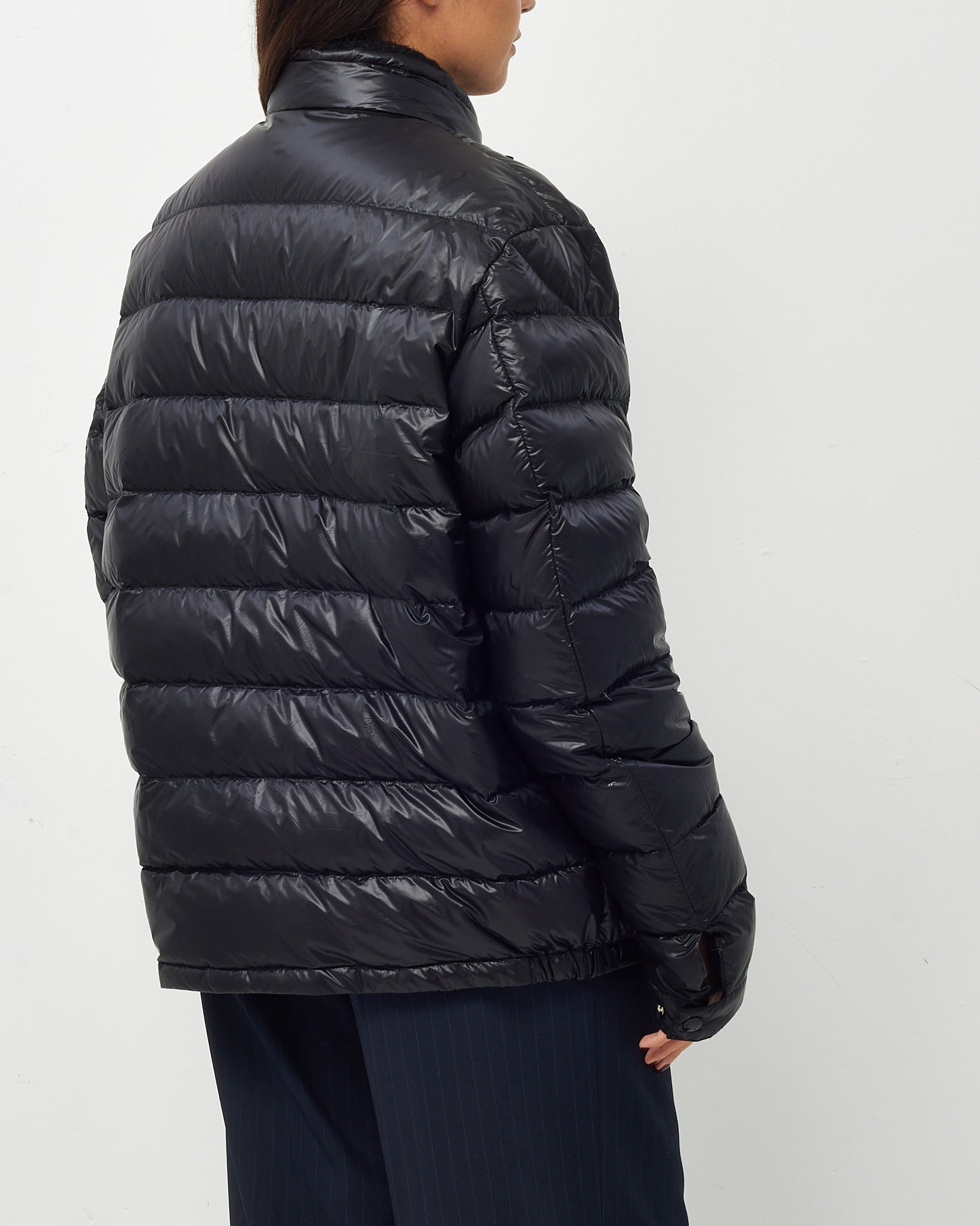 Moncler Men's Black Acorus Down Padded Jacket - 6 MEN
