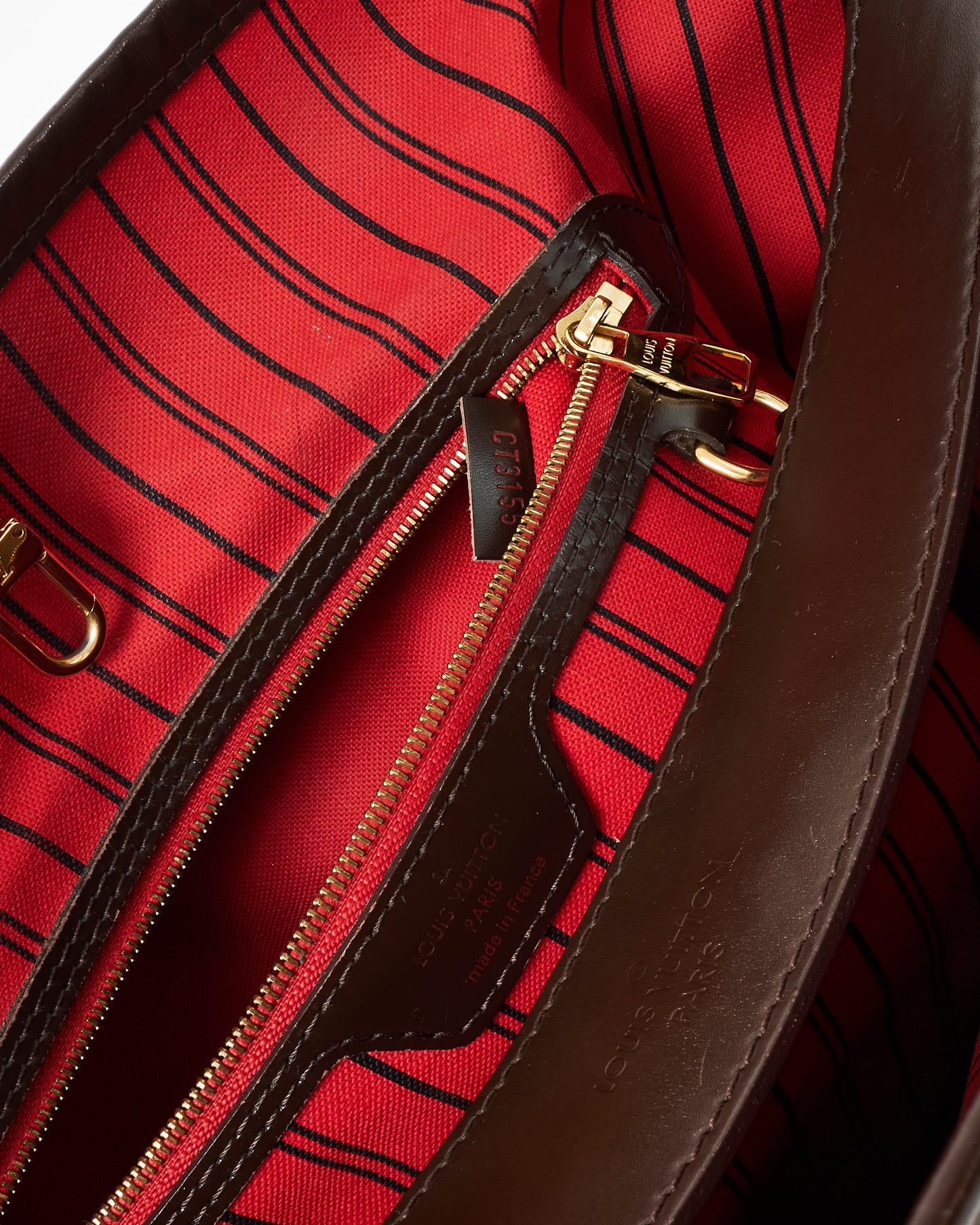 Louis Vuitton Damier Ebene Delightful MM Shoulder Bag