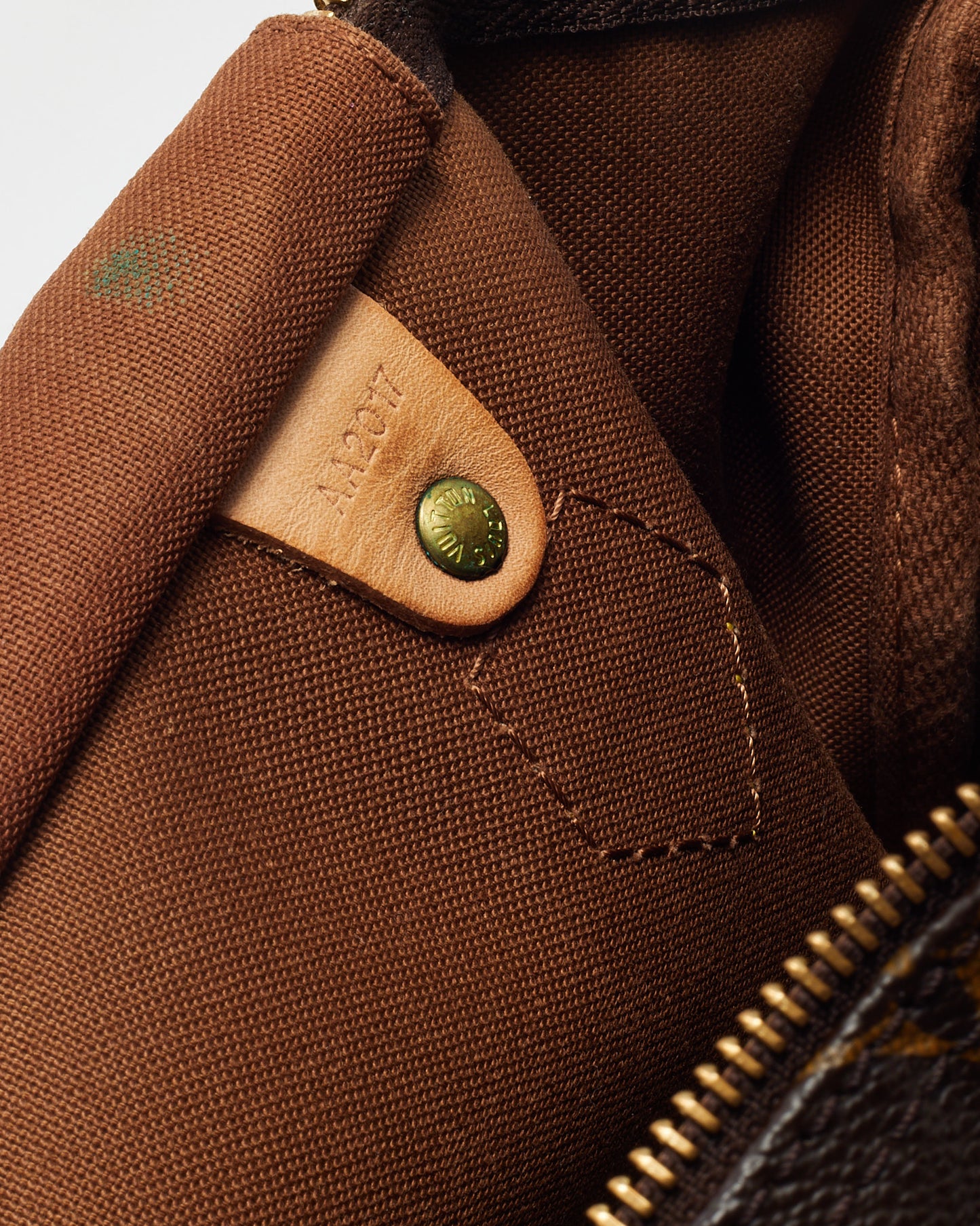 Louis Vuitton Monogram Coated Canvas Speedy 35 Bag