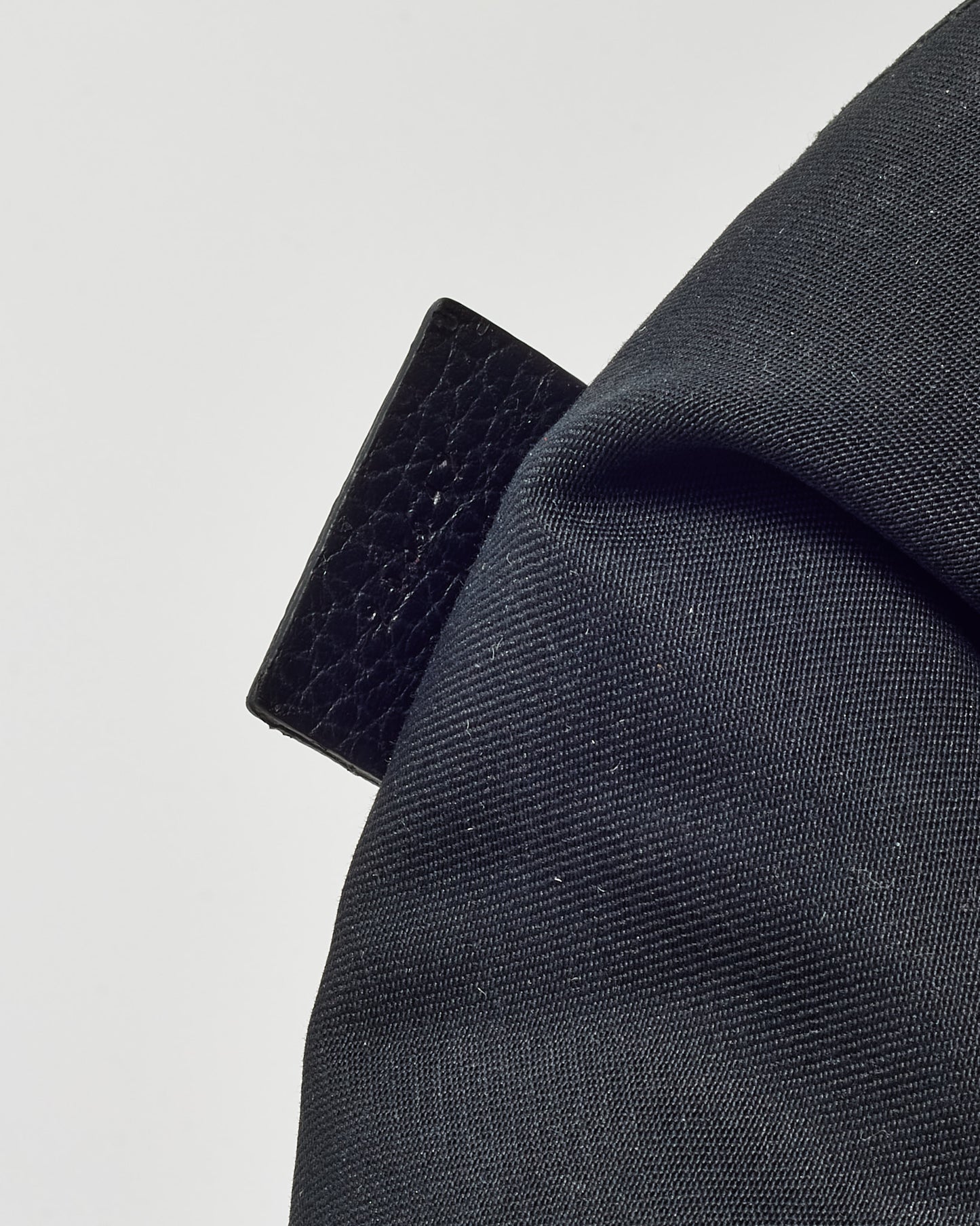 Gucci Black GG Monogram Canvas D-Ring Abbey Messenger Bag