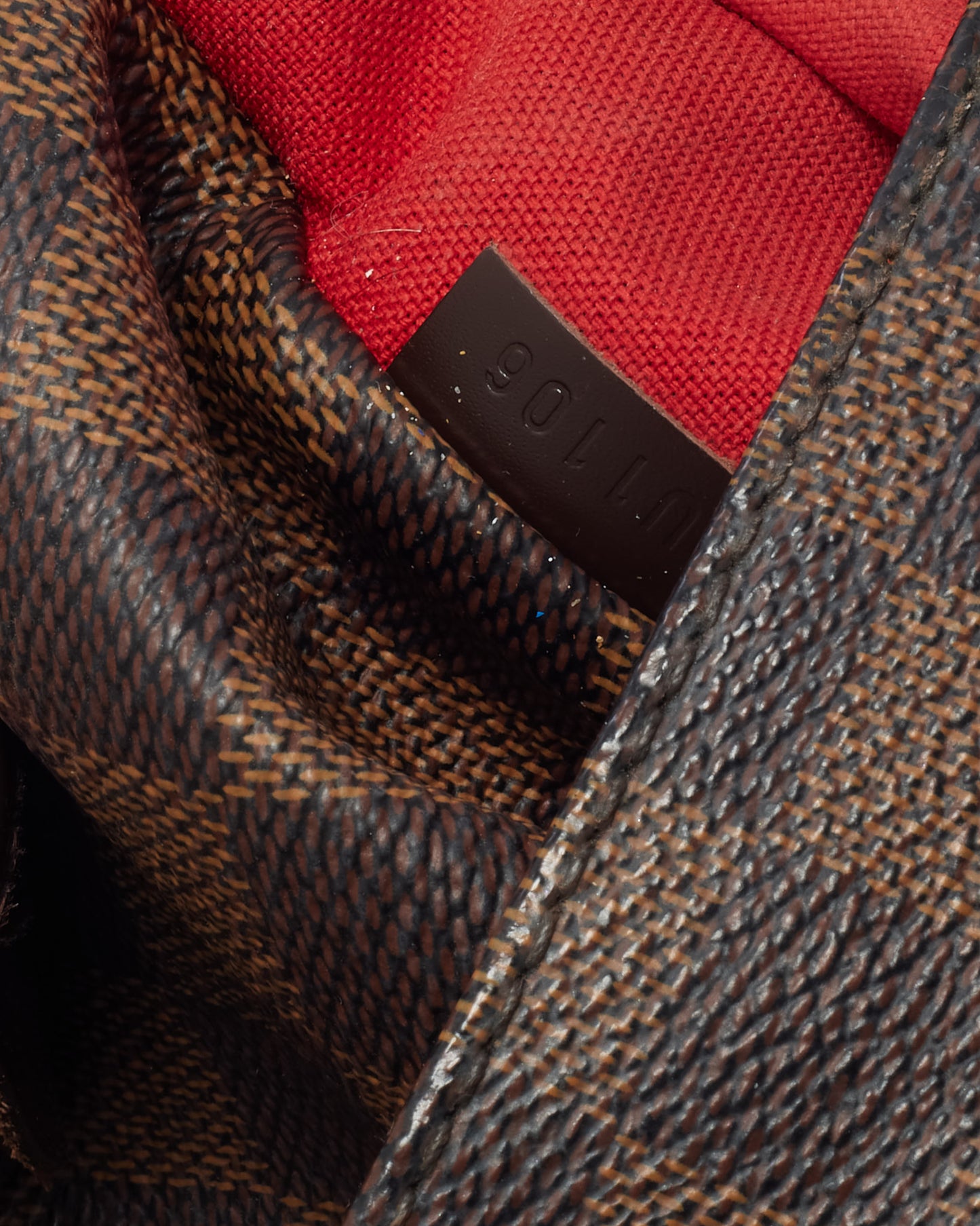 Louis Vuitton Damier Ebene Coated Canvas Totally PM Tote Bag