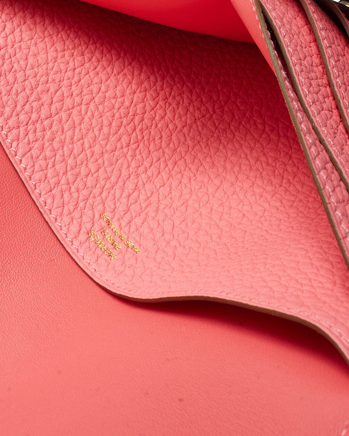 Hermès Pink Togo Leather Dogon Duo Combined Wallet-returned to consignor