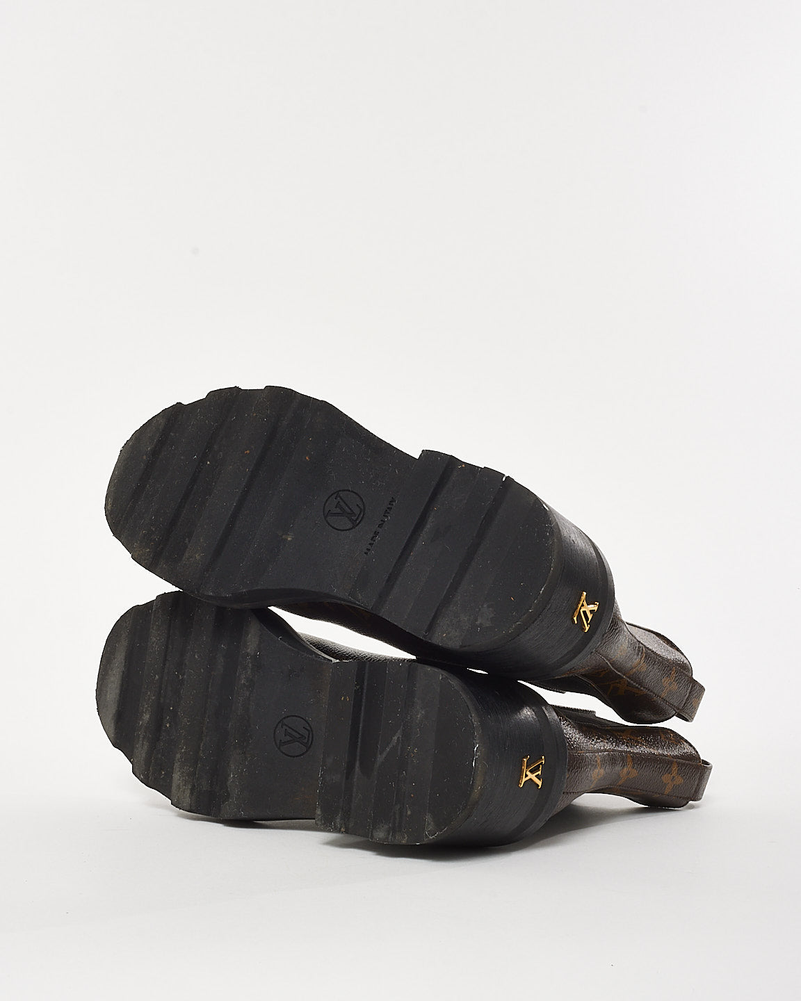 Louis Vuitton Monogram Canvas LV Beaubourg Ankle Boots - 39