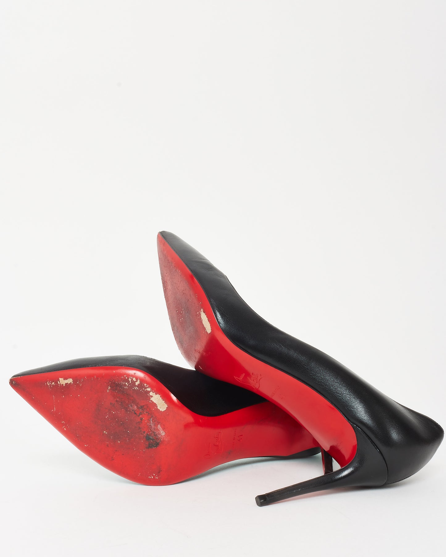 Christian Louboutin Black Nappa Leather So Kate 85mm Pumps - 41