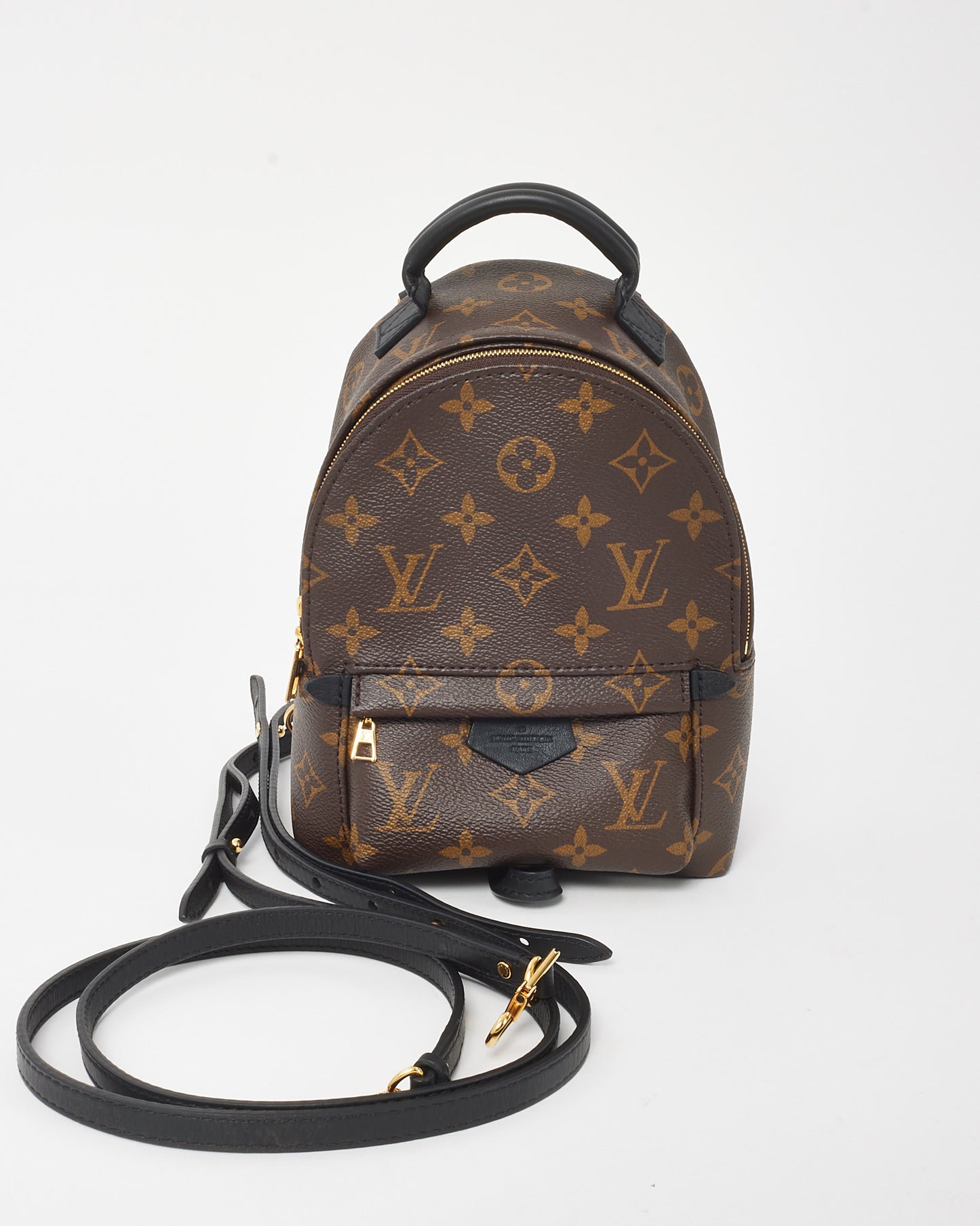 Louis Vuitton Monogram Coated Canvas Mini Palm Springs Backpack w/o Straps