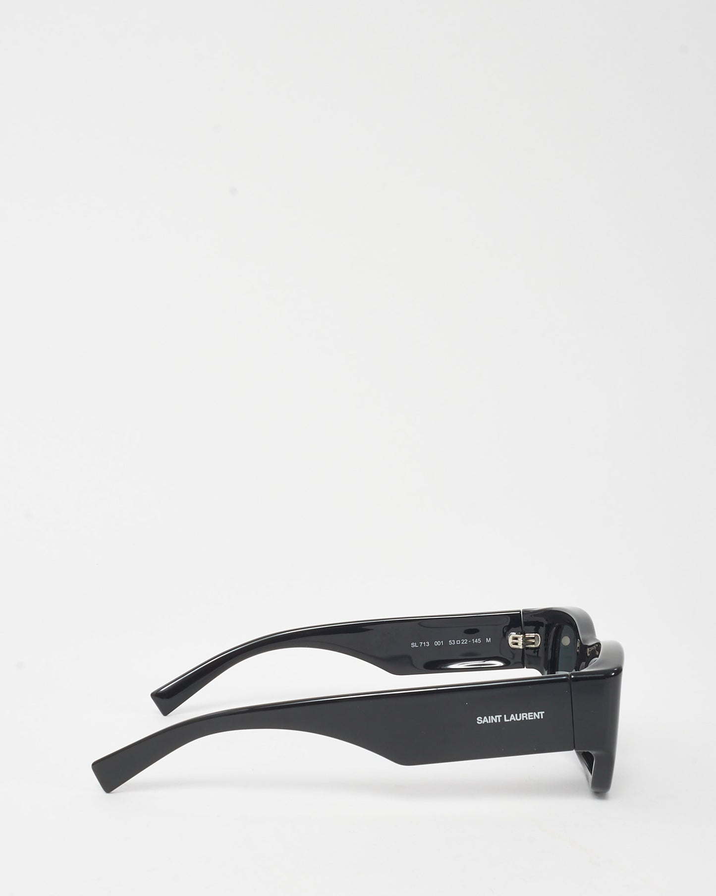Saint Laurent Black SL 713 Rectangular Frame Sunglasses