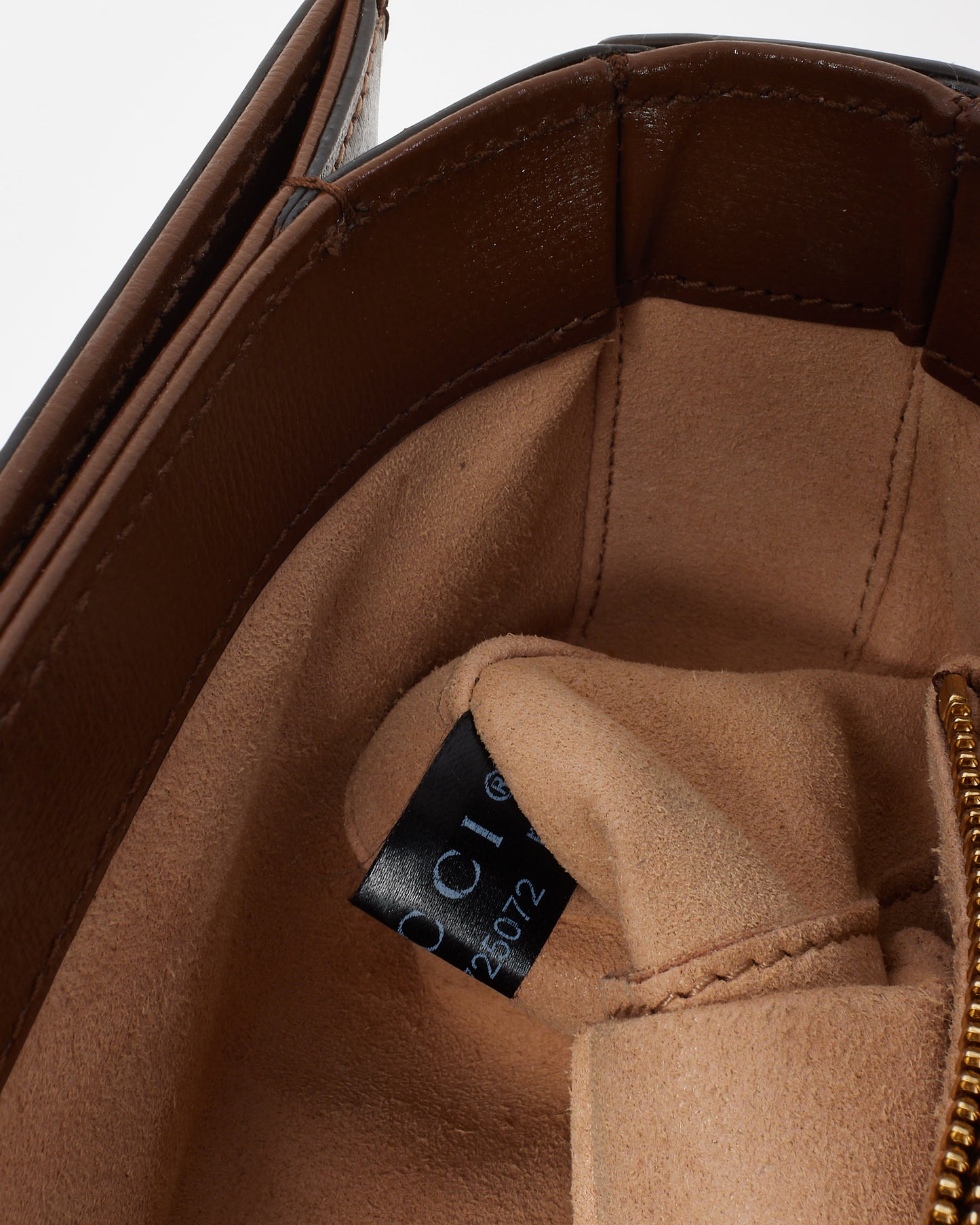 Gucci Brown Leather Medium Horsebit 1955 Shoulder Bag