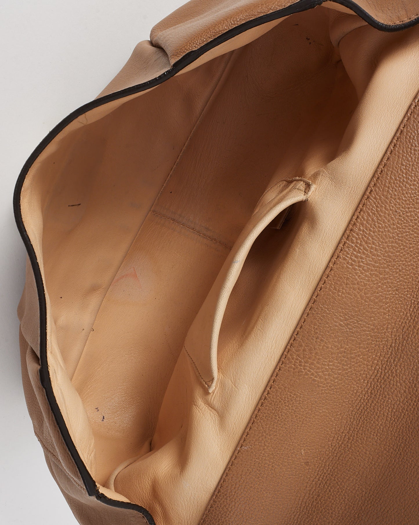 Chloé Beige Leather Elise Flap Shoulder Bag