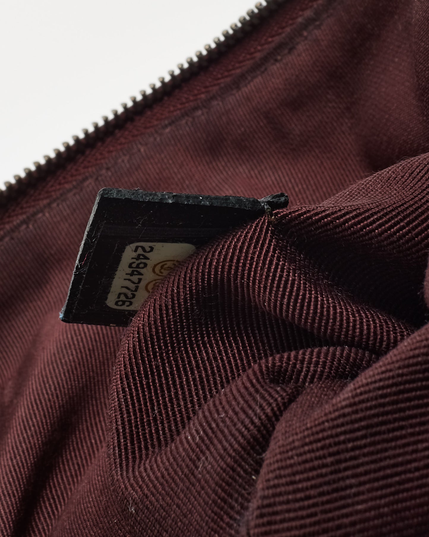 Chanel Black Lambskin Leather Re-Issue Medium O Case Clutch Pouch