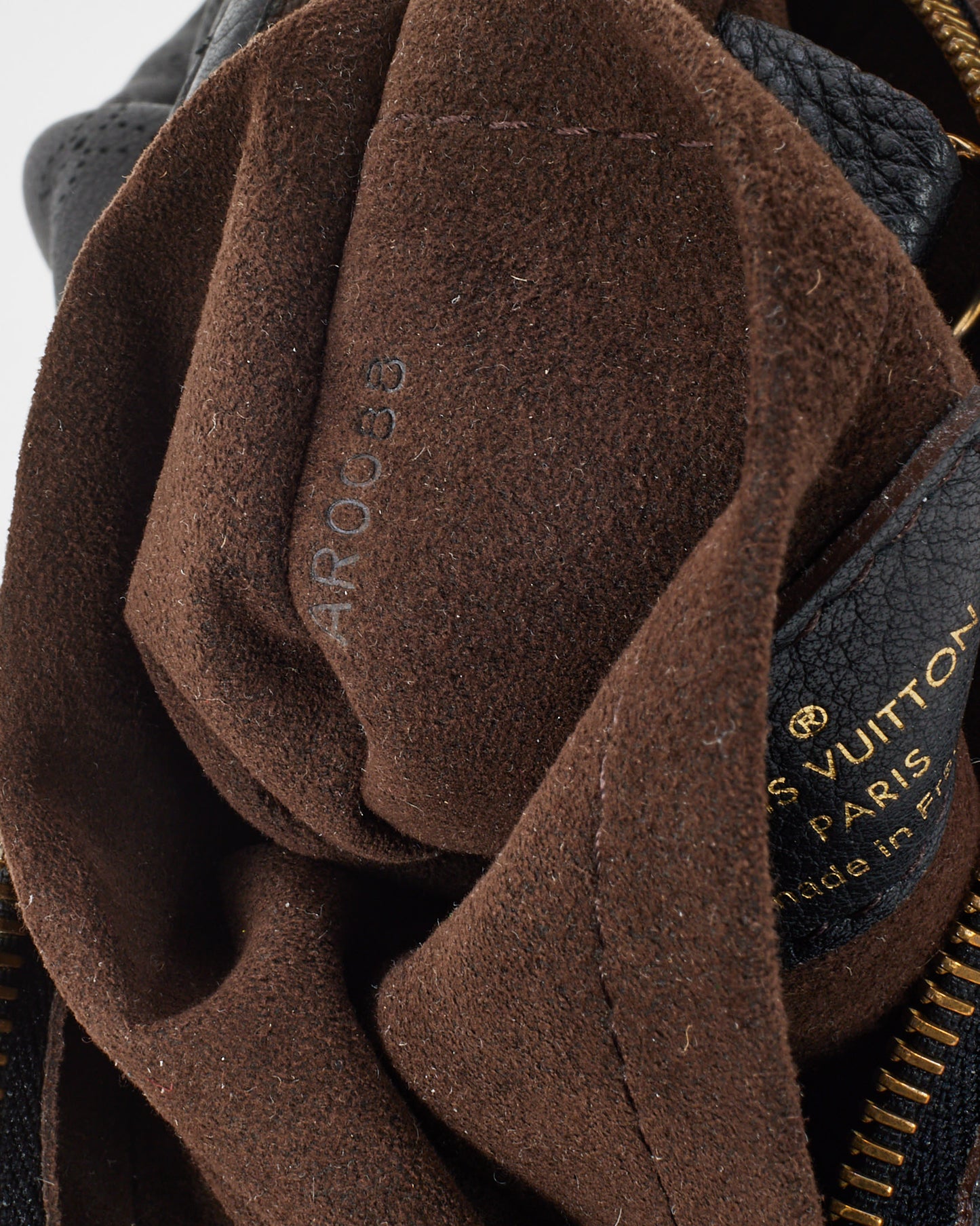 Louis Vuitton Black Monogram Mahina XS Shoulder Bag