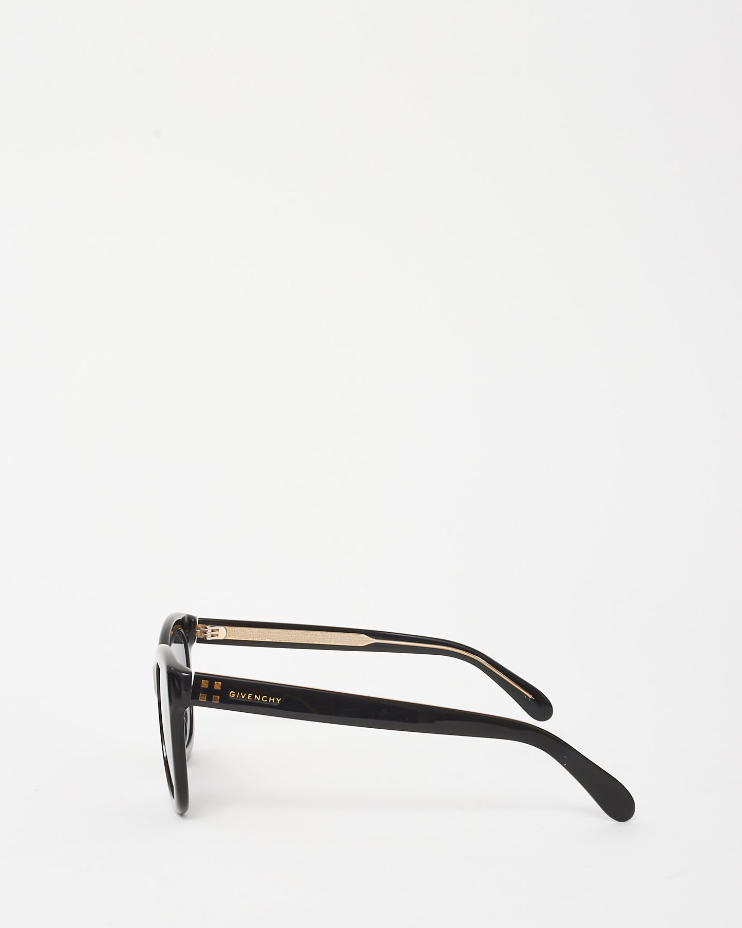 Givenchy Black Acetate GV 7103/S Rectangular Sunglasses