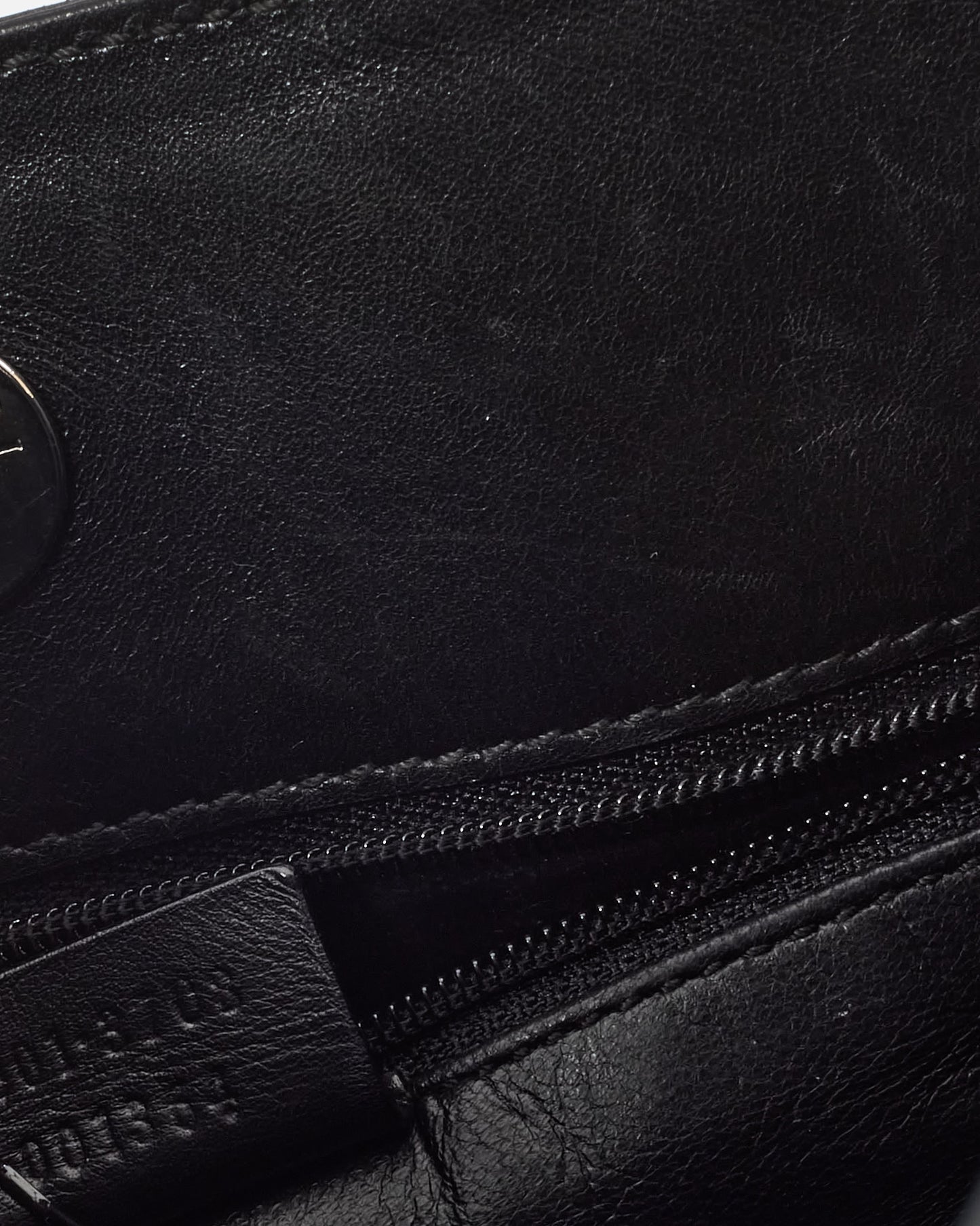 Gucci Black Leather Tom Ford Era Silver Hardware Shoulder Bag