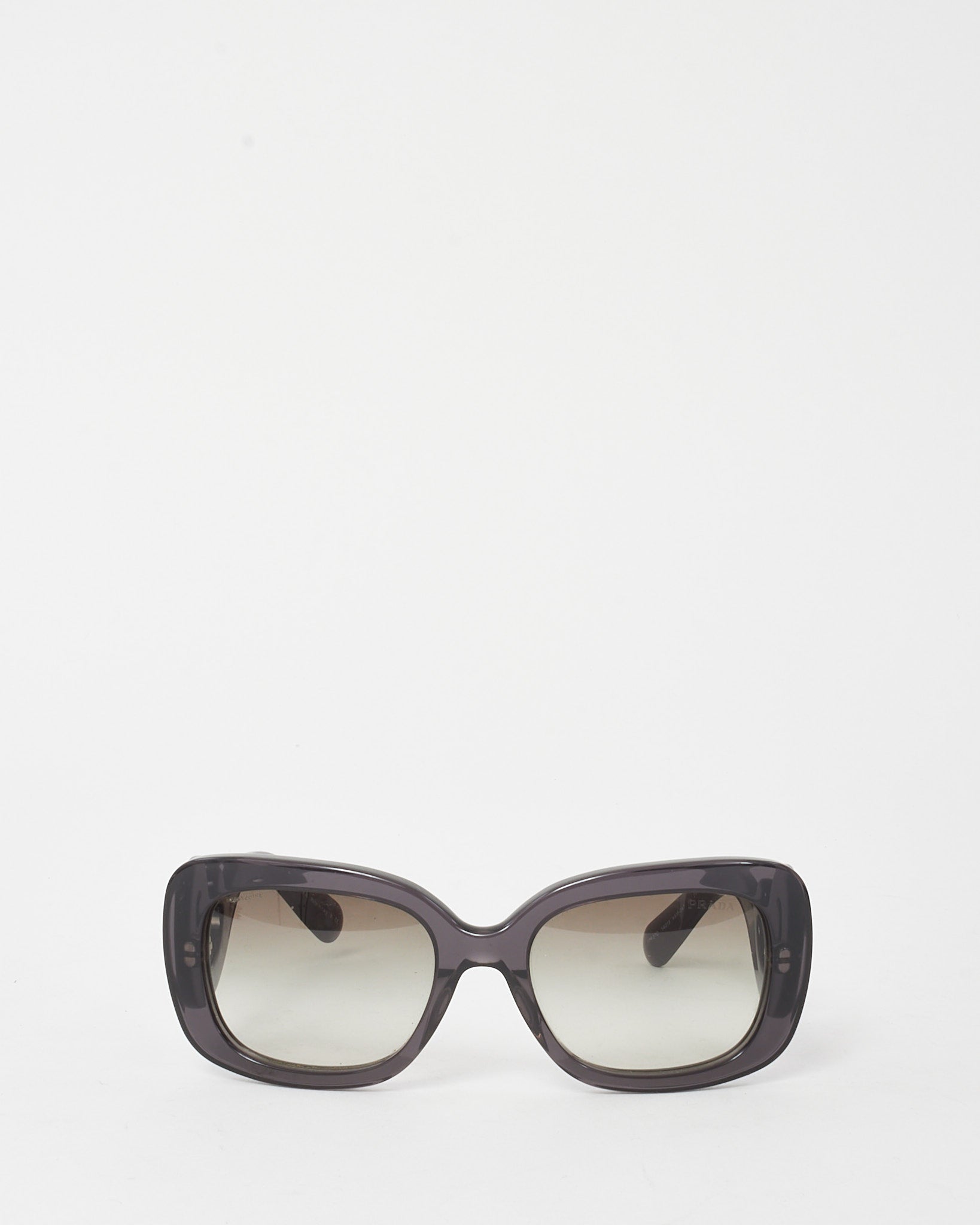 Buy Prada Black and Grey Rectangular Frame Baroque SPR270