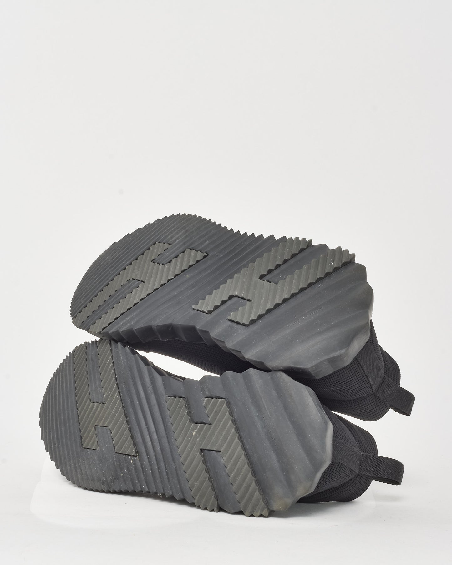 Hermès Men's Black Knit Mesh Bouncing Sneakers - 43.5 MEN