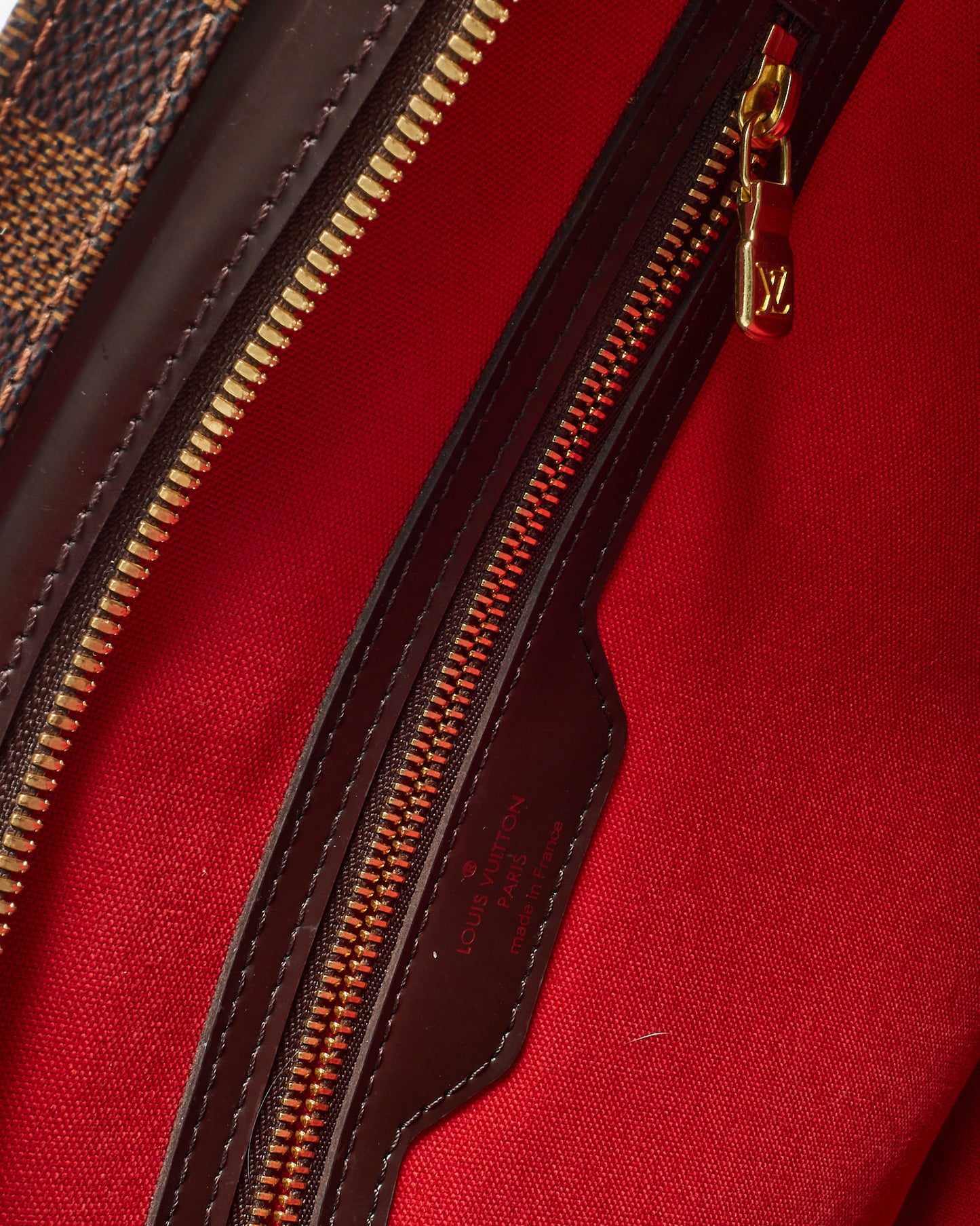 Louis Vuitton Damier Ebene Coated Canvas Chelsea Tote Bag