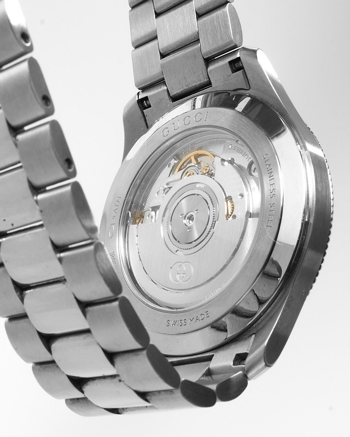 Gucci Black & Stainless Steel G-Timeless 40 MM Watch