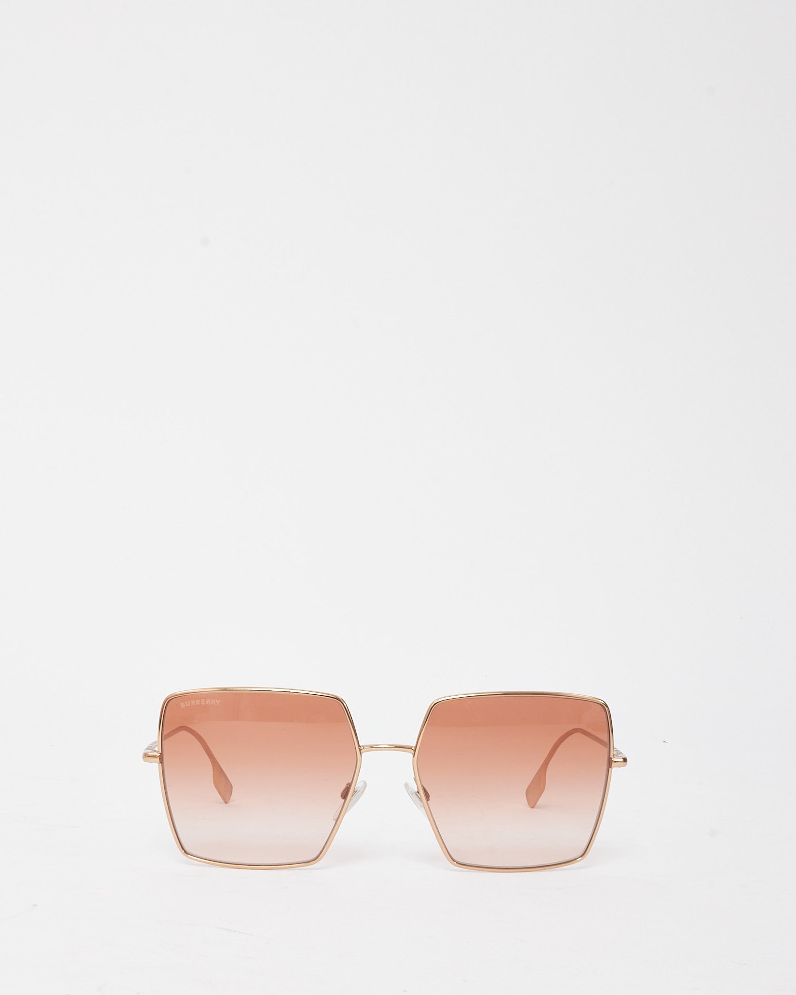 Buy Burberry Gold BE3133 Daphne Oversize Square Sunglasses 