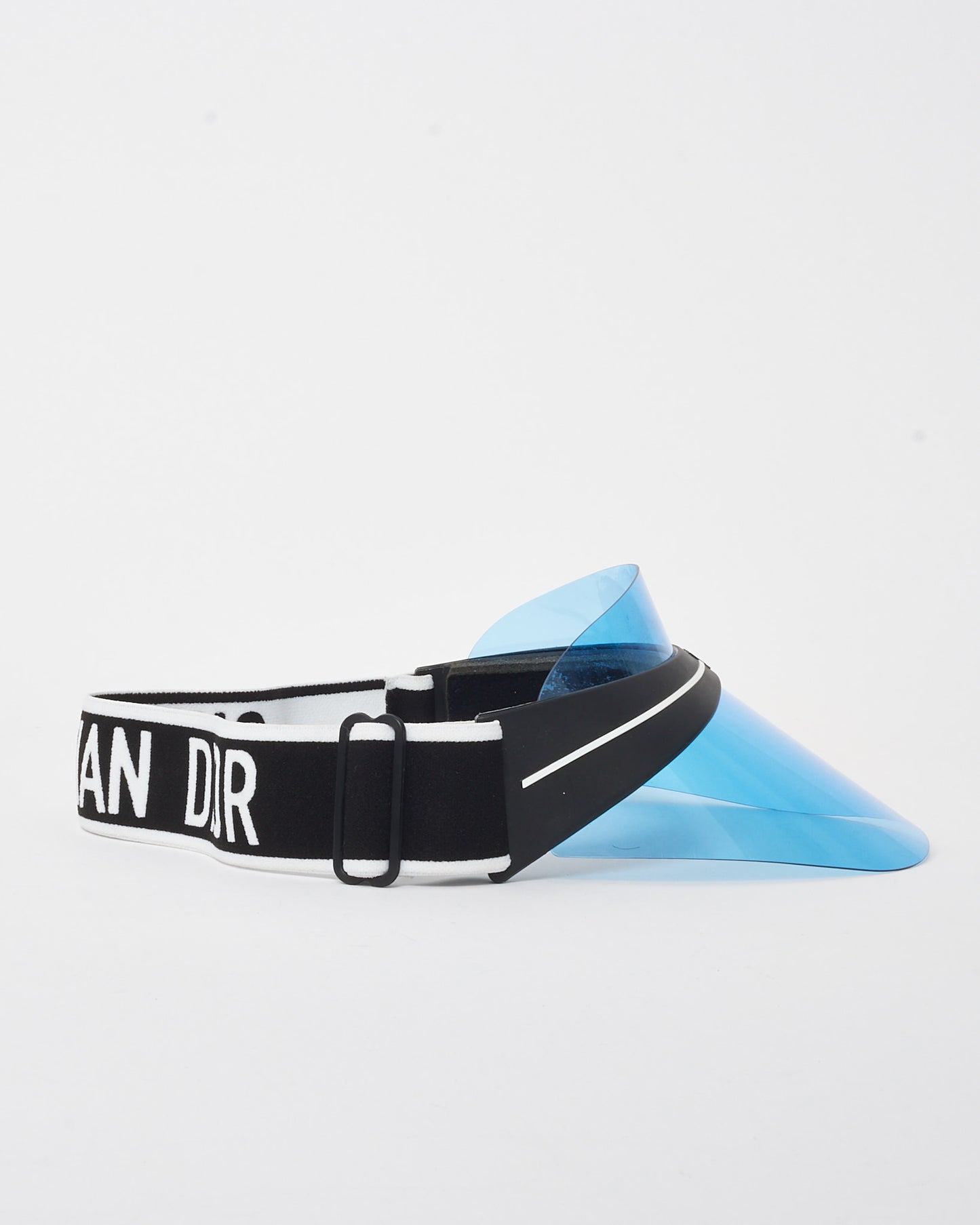 Dior Black Logo and Blue Clear Logo DiorClub1 Visor