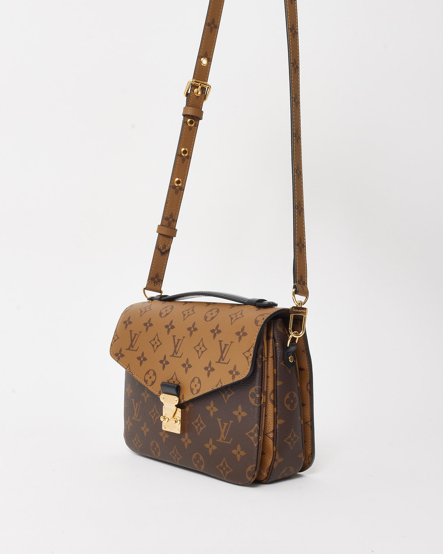 Louis Vuitton Monogram Reverse Canvas Pochette Metis Bag
