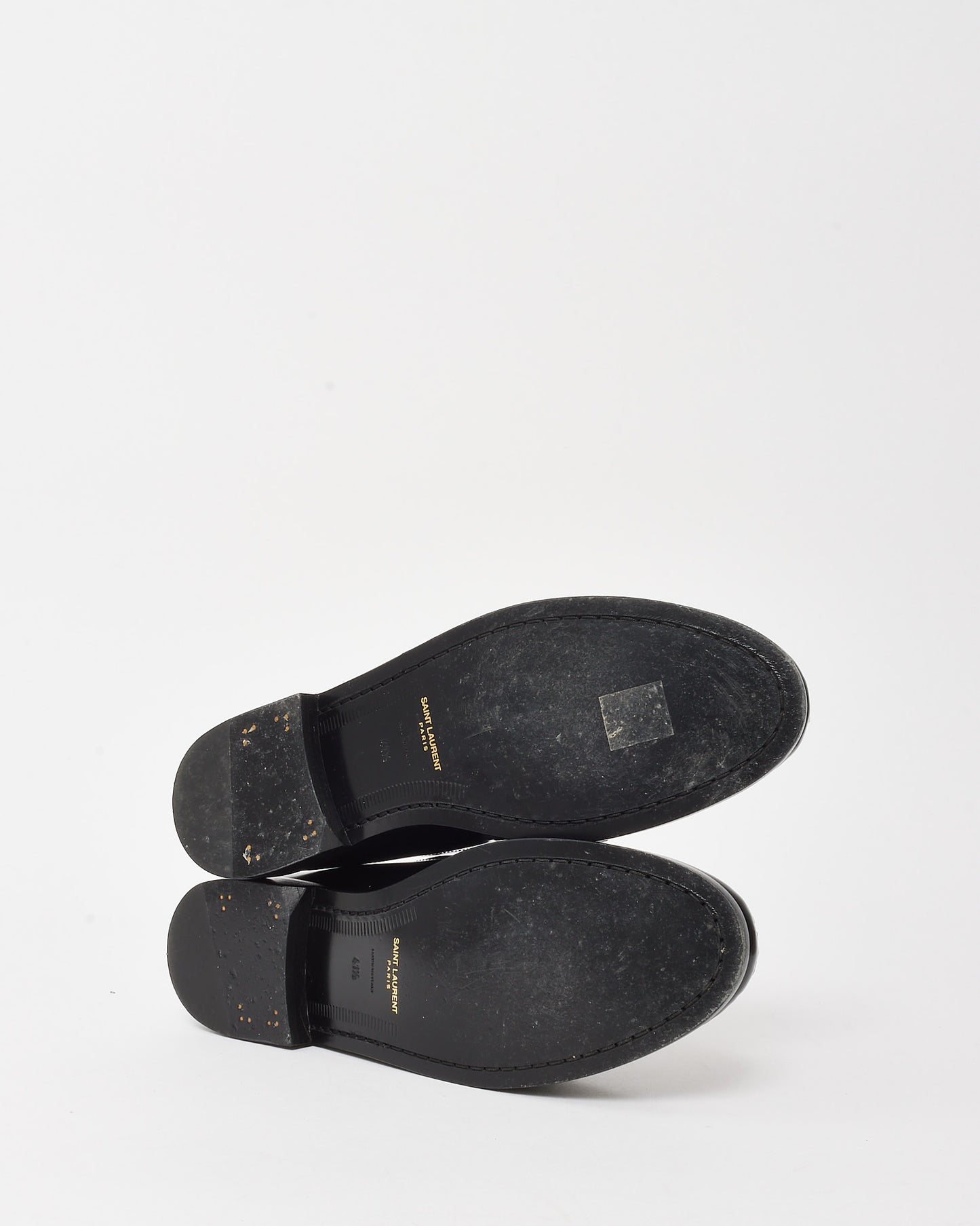 Saint Laurent Black Leather Le Loafer Loafers - 41.5
