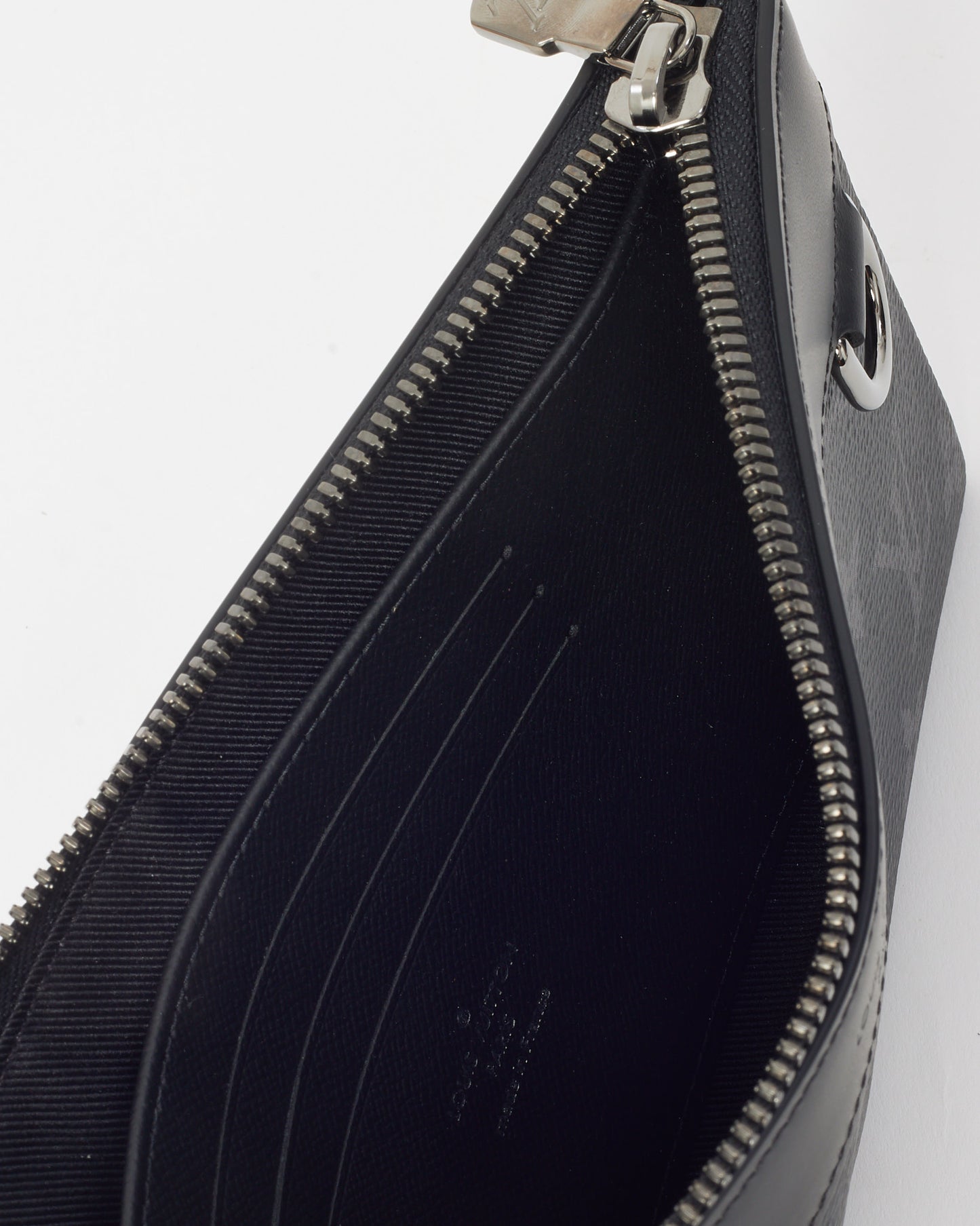 Louis Vuitton Black Monogram Eclipse Discovery PM Pochette/Wallet