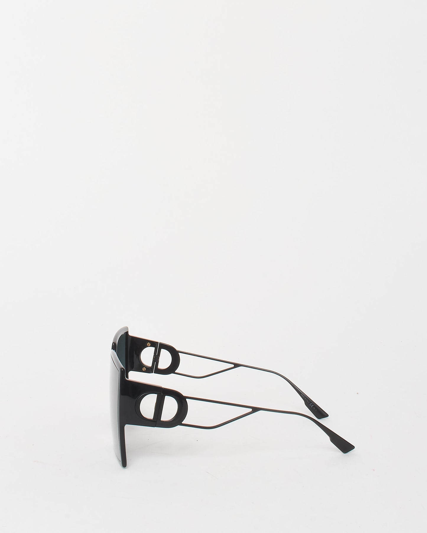 Dior Black Oversized Square Logo GL.3 Sunglasses