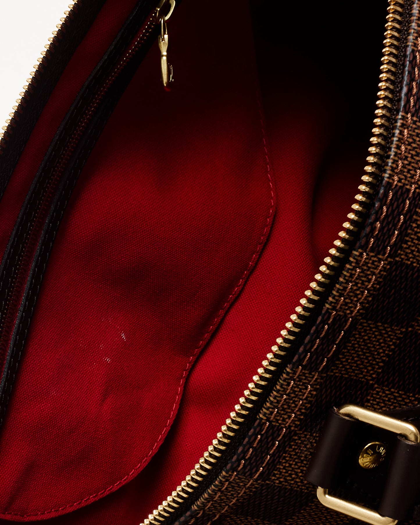 Louis Vuitton Damier Ebene Coated Canvas Speedy 35