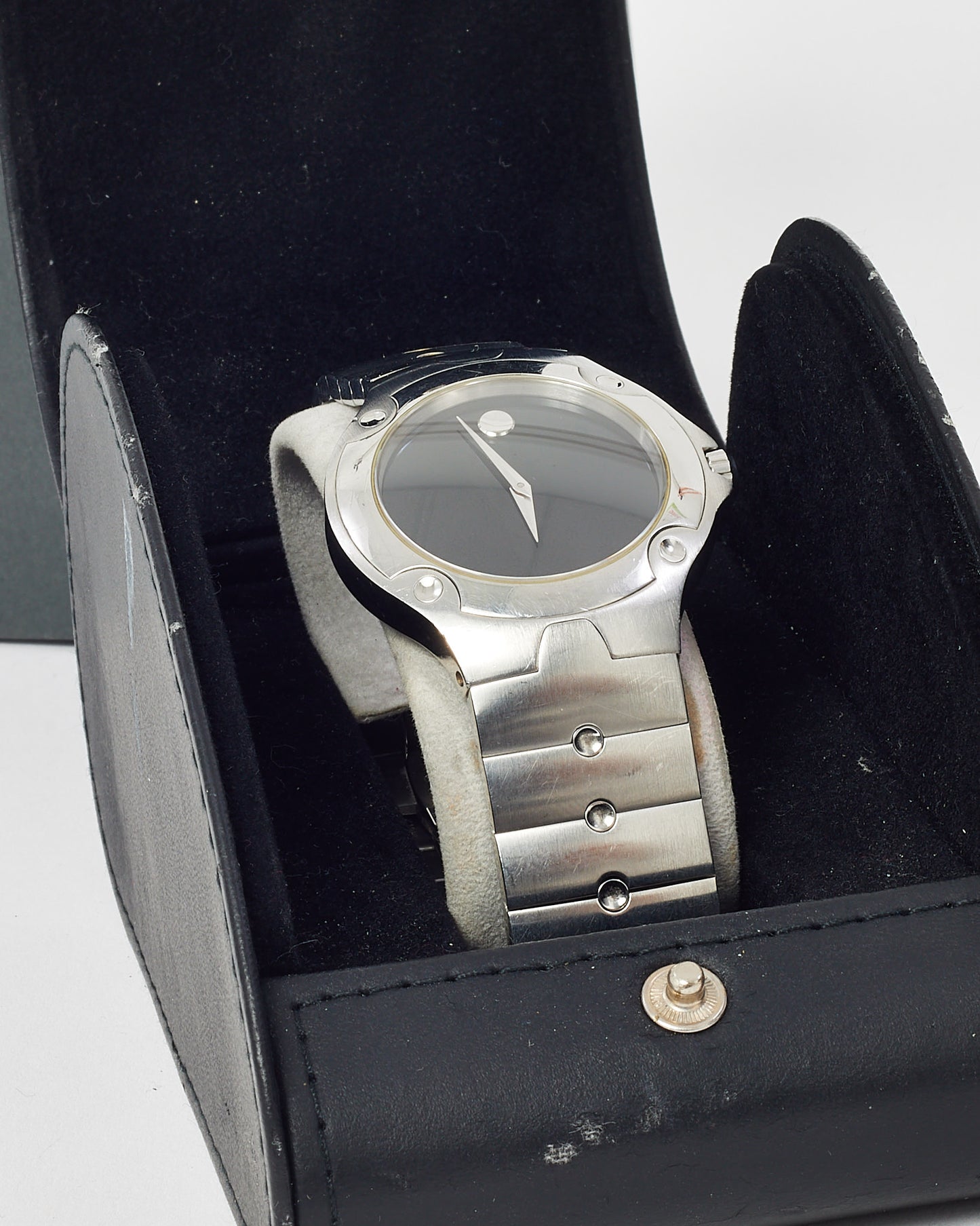 Movado Men's Silver Stainless Steel Sports Edition 84G11892 40mm Watch