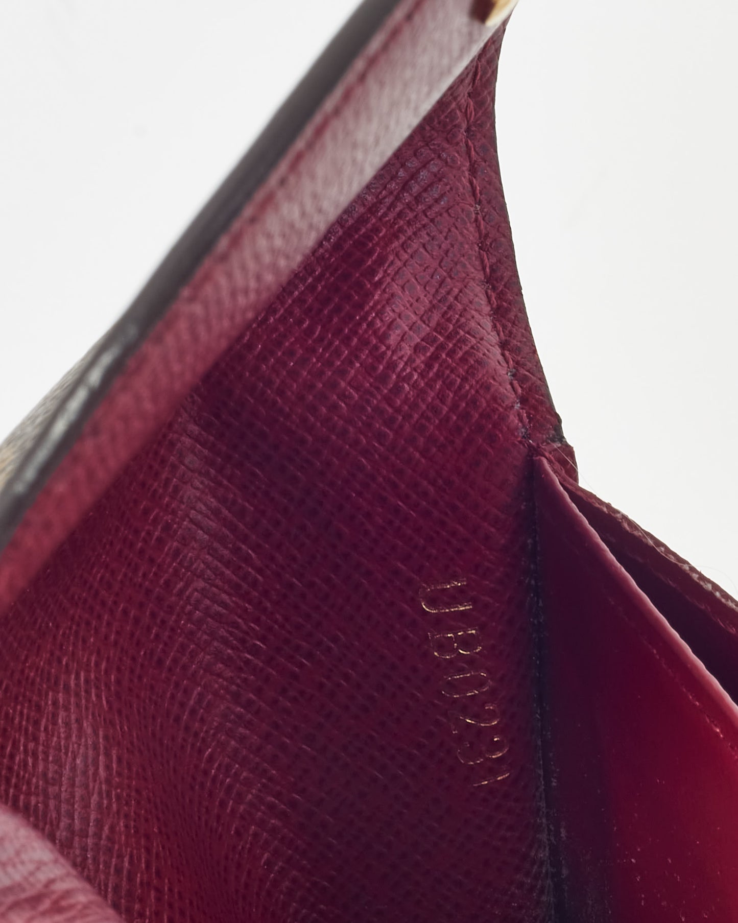 Louis Vuitton Fuchsia and Monogram Canvas Rosalie Coin Purse Wallet