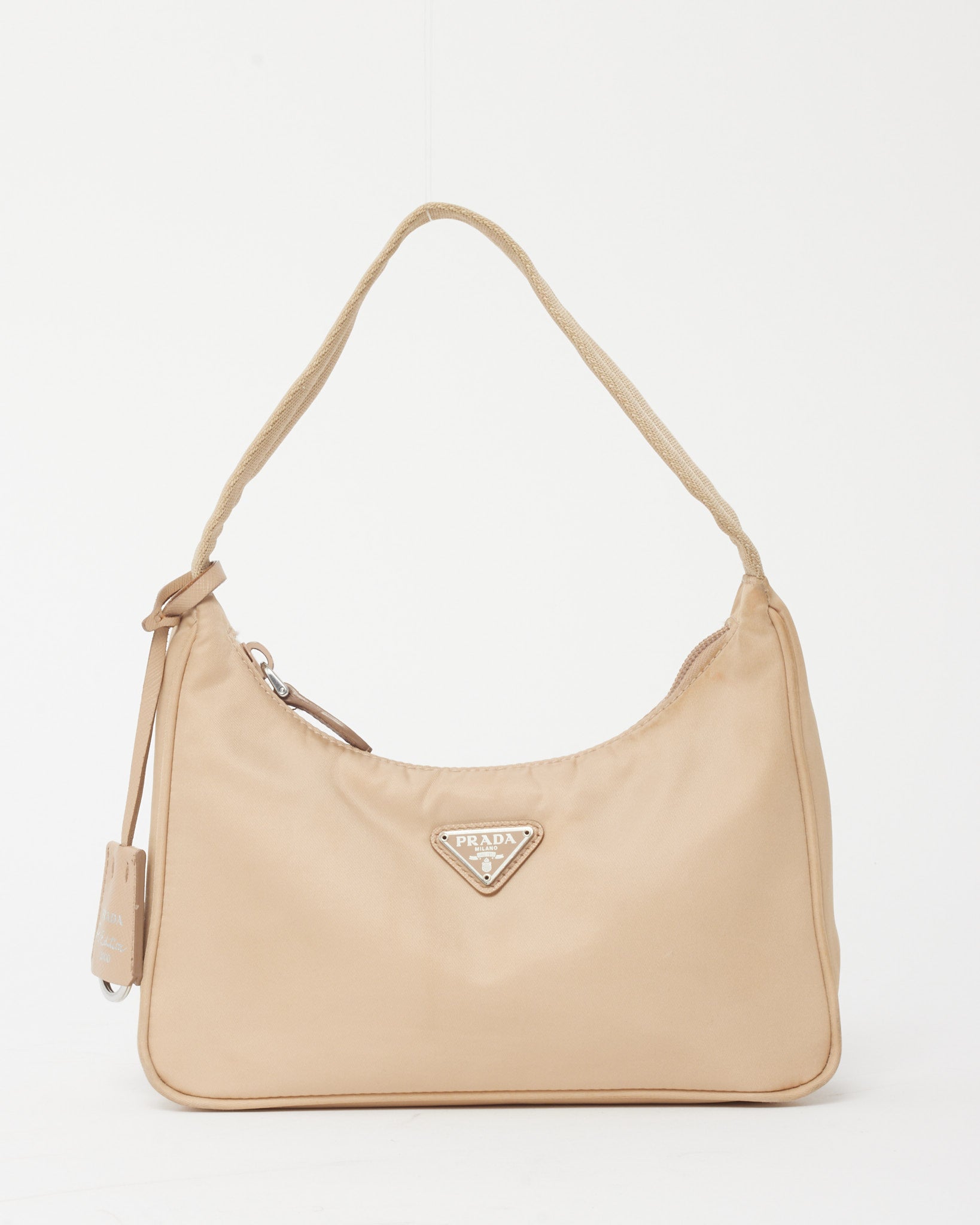 Buy Prada Beige Re-Nylon Prada Re-Edition 2000 Mini-Bag 