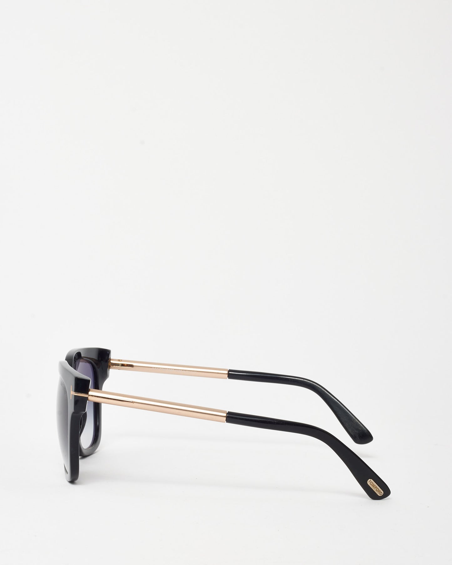 Tom Ford Square Black Acetate TF436 Tracy Square Sunglasses